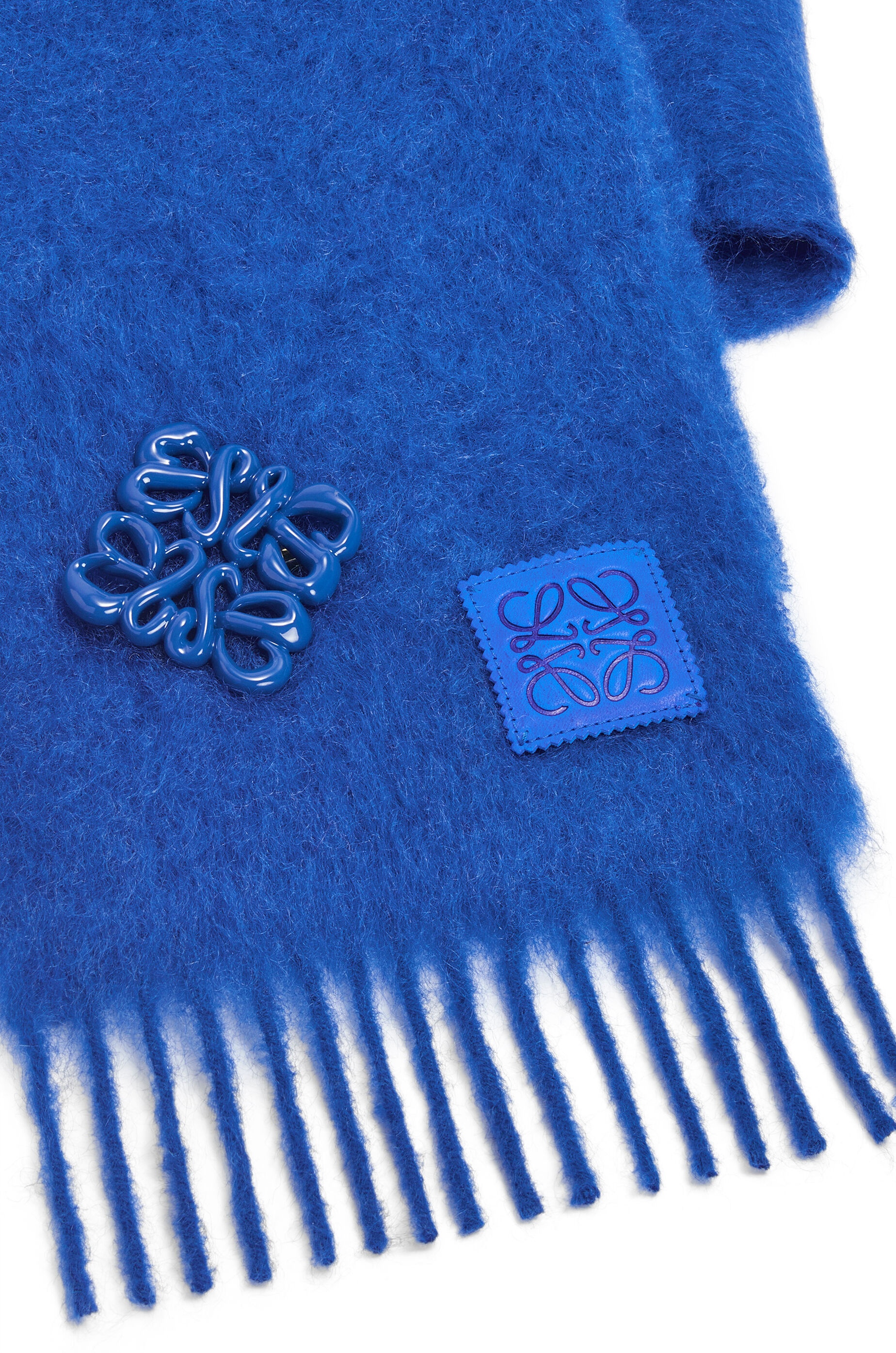 Scarf in mohair and wool - 3