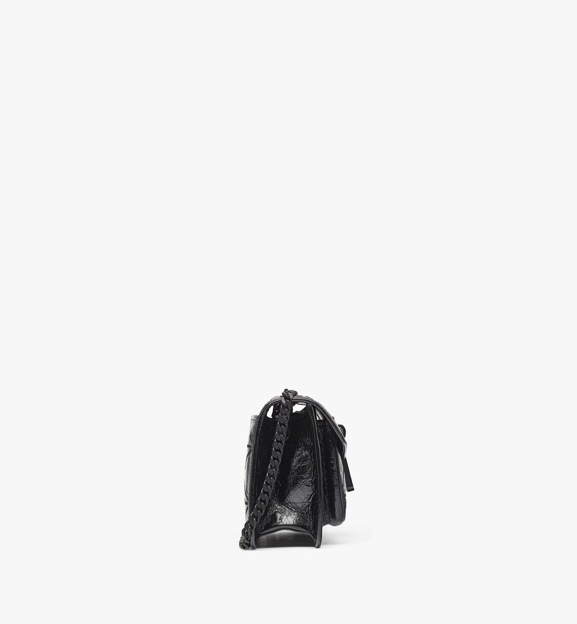 Travia Quilted Shoulder Bag in Crushed Leather - 3