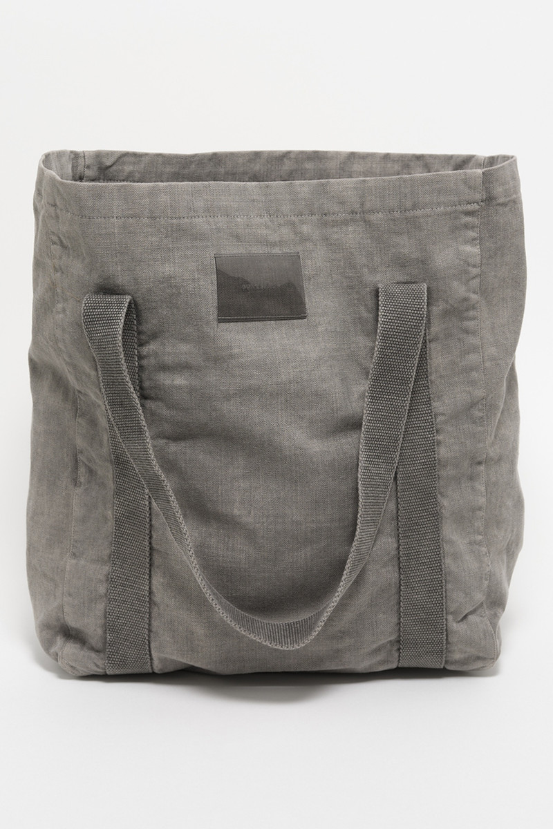 Our Legacy Flight Tote Bag Attic Carbon Wash Canvas outlook