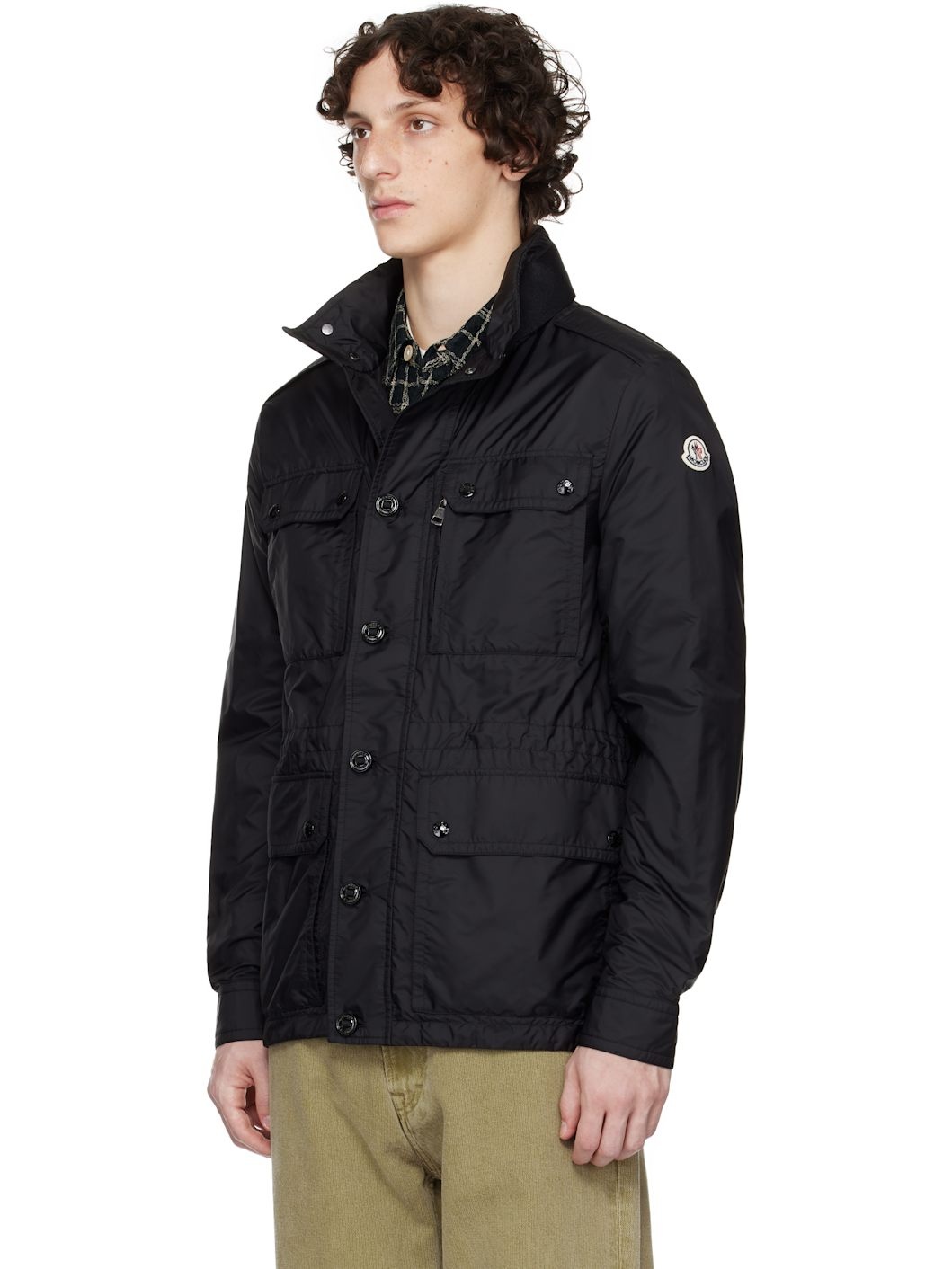 Black Lez Water-Repellent Field Jacket - 4