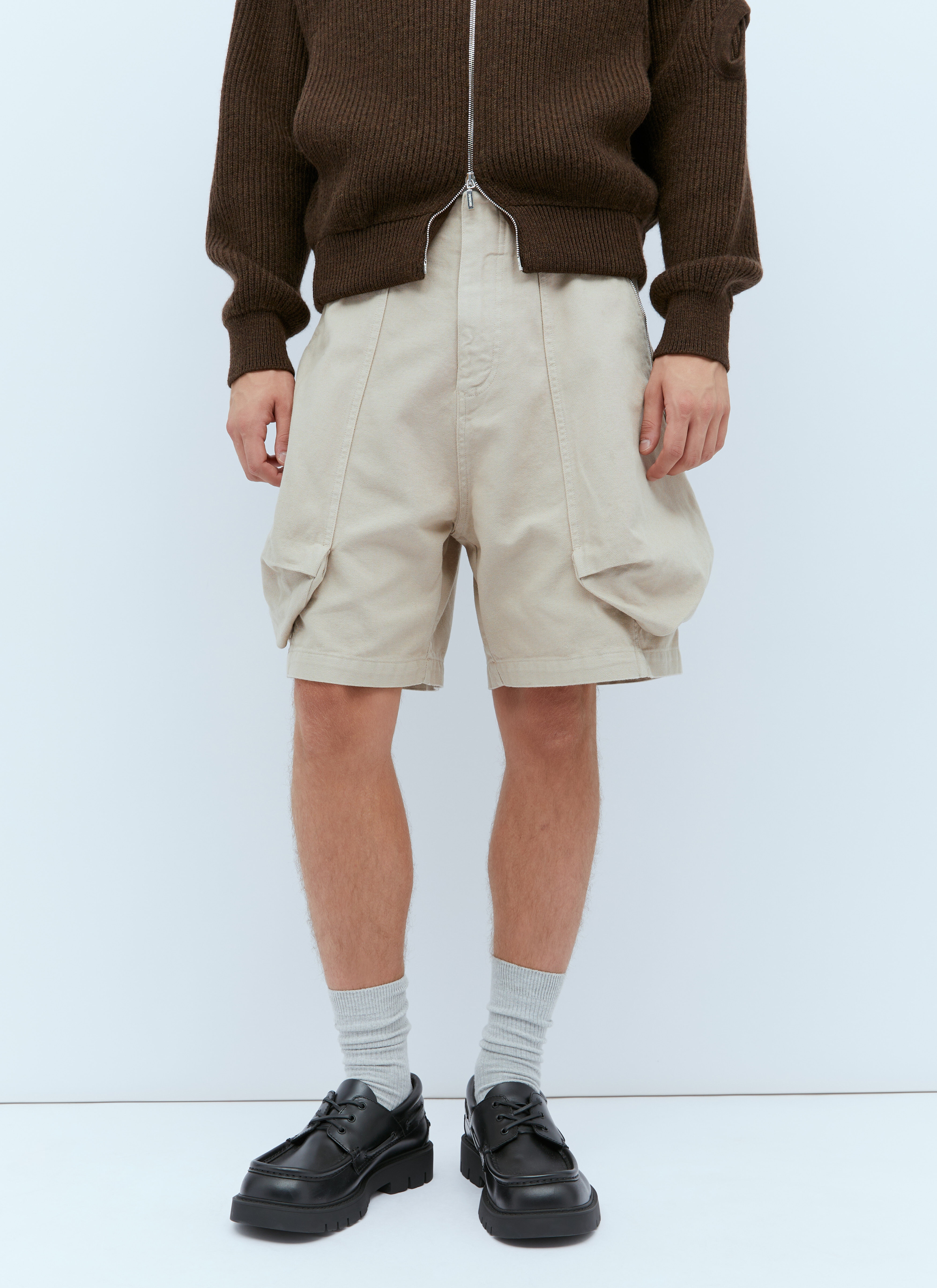 Le Short Cargo Croissant Bermuda Shorts - 4