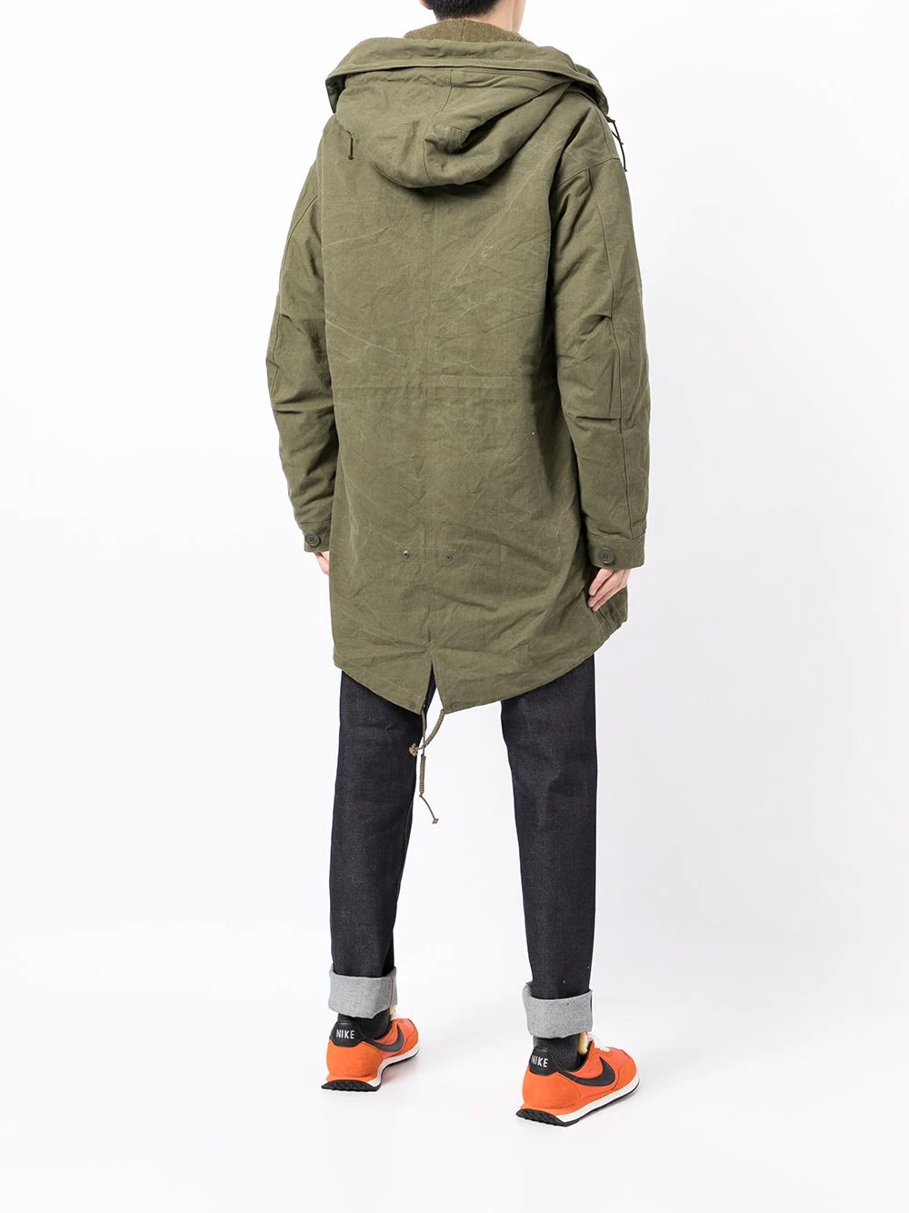 hooded fishtail parka - 4