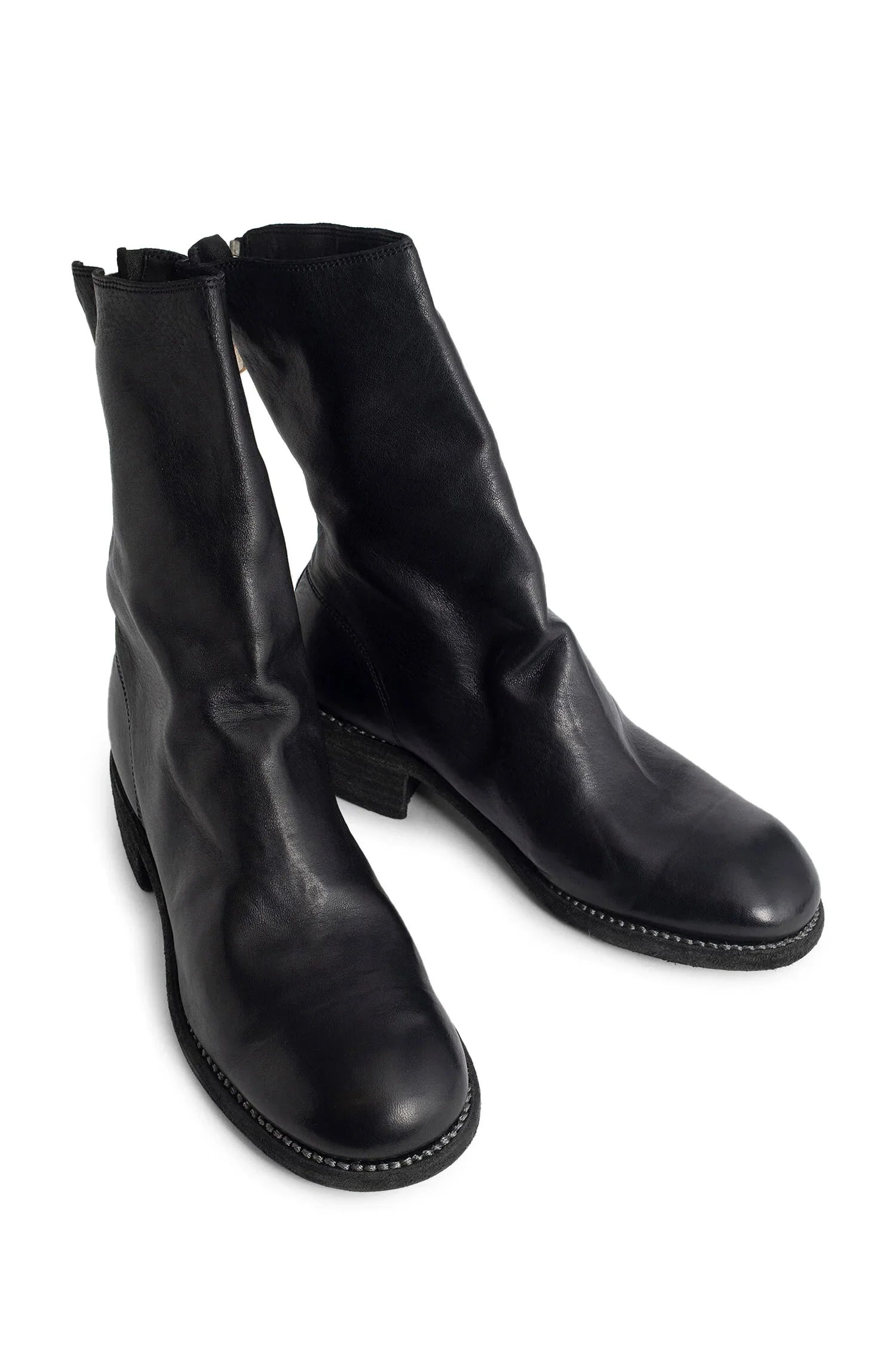 GUIDI WOMAN BLACK BOOTS - 6