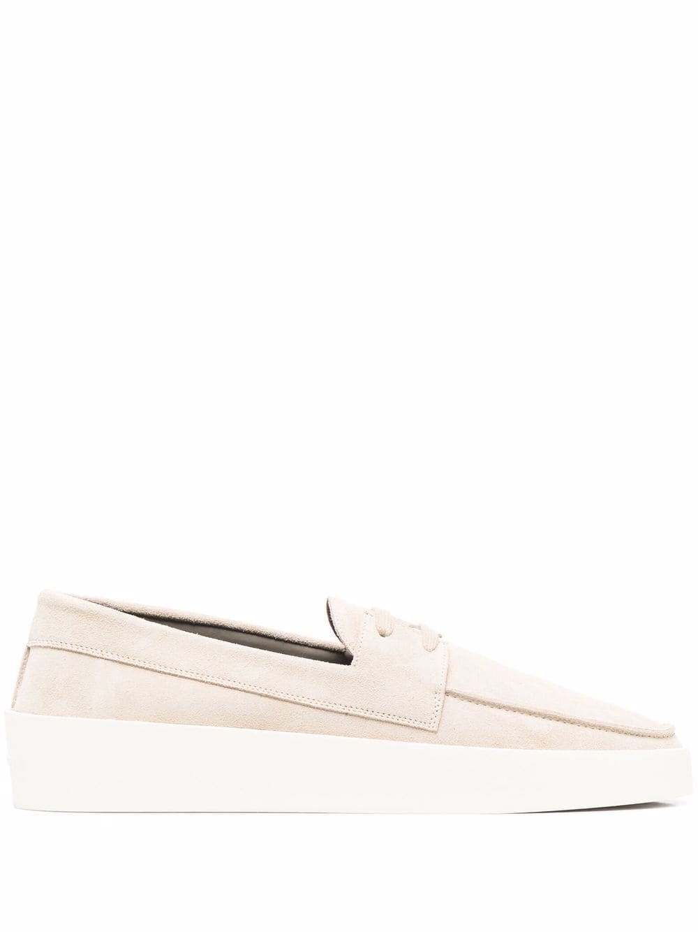 suede boat sneakers - 1