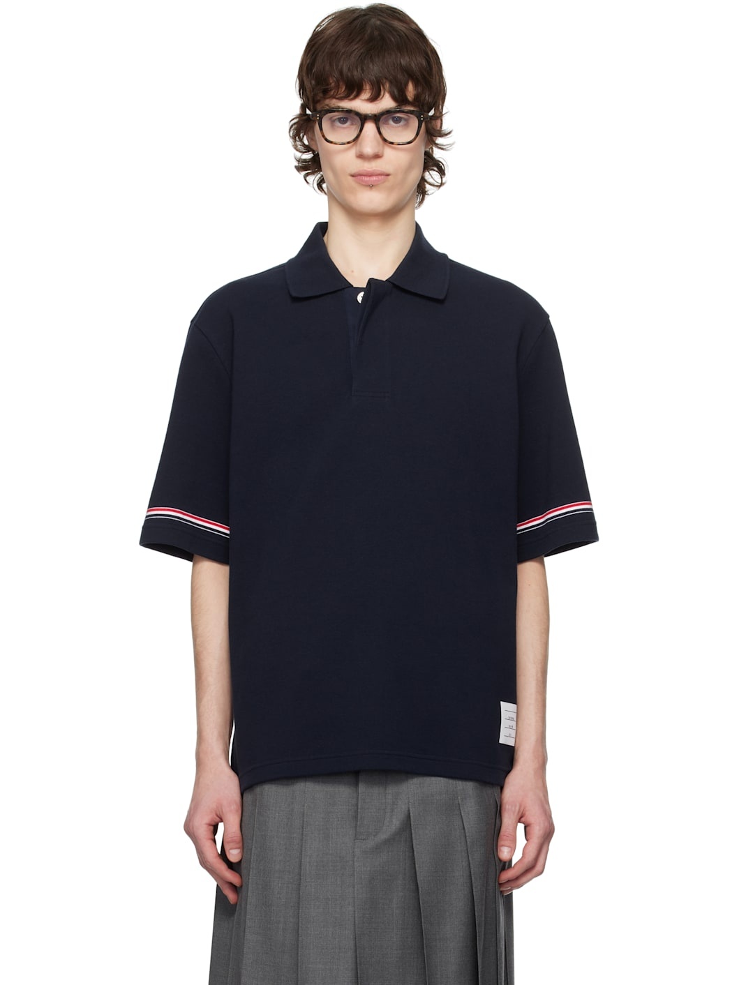Navy Rugby Polo - 1