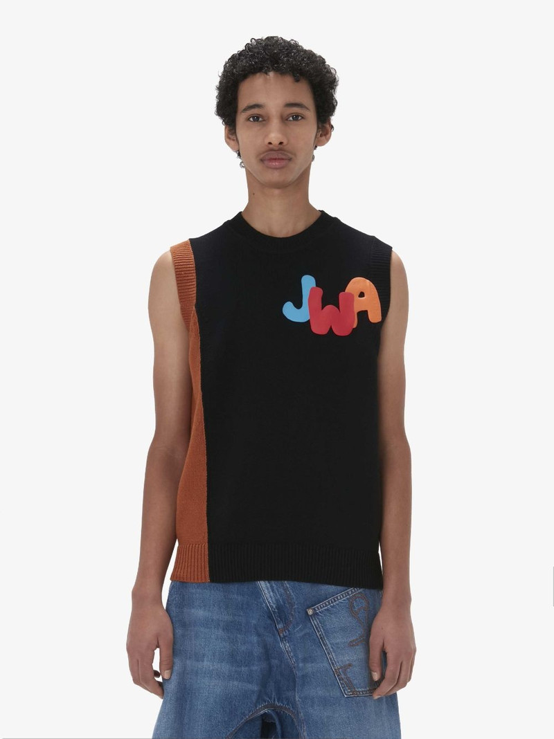 JW Anderson JWA TWO TONE VEST outlook