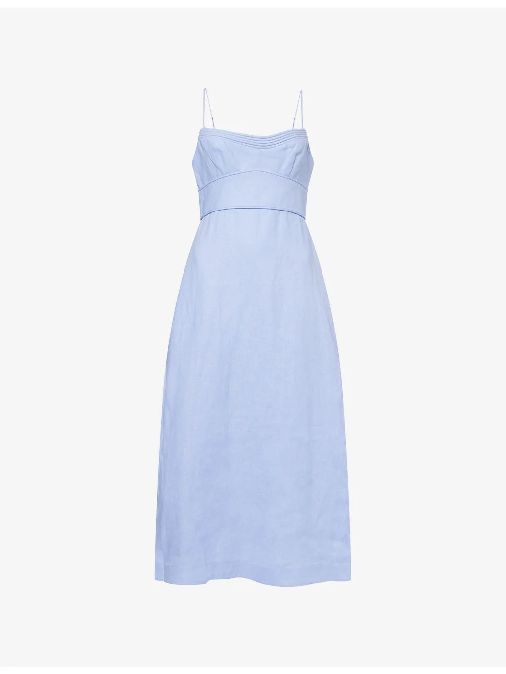 Luna Linen Midi Dress - 1