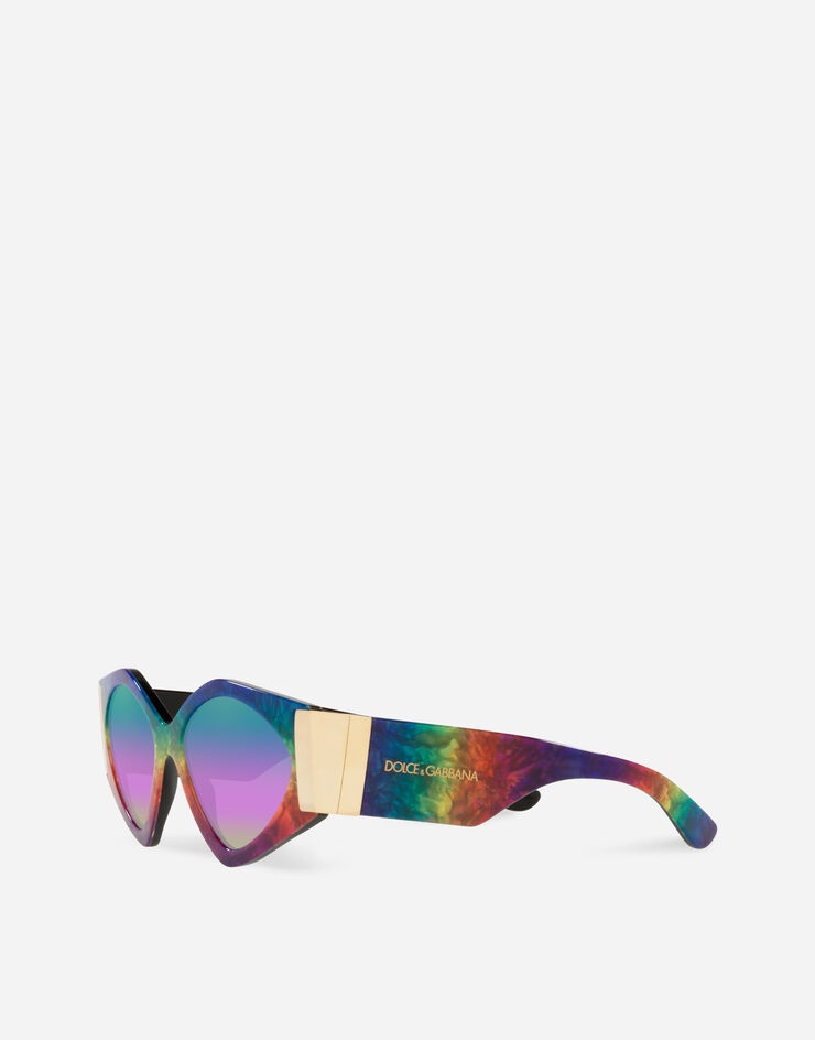 Modern print sunglasses - 2