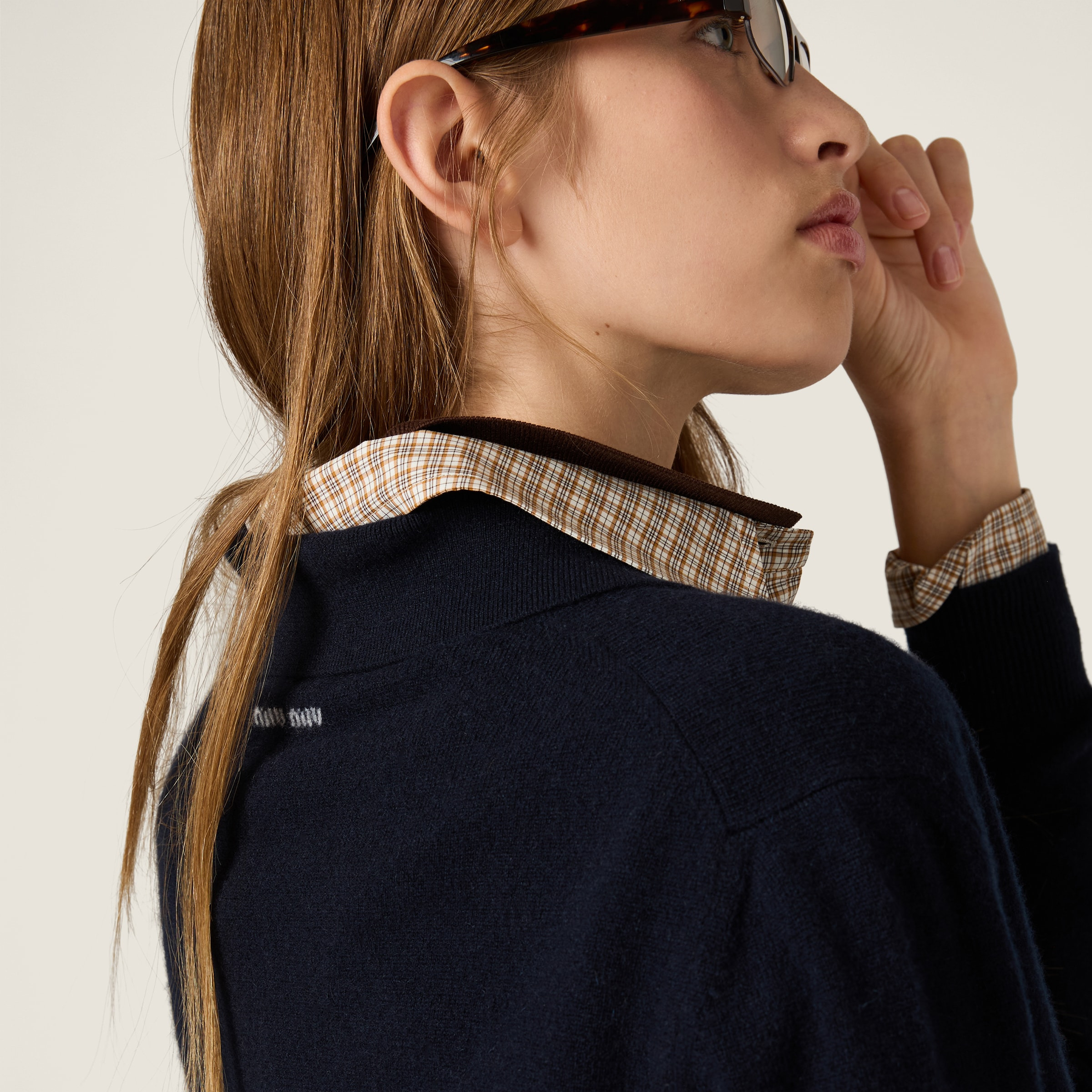 Cashmere polo shirt - 5
