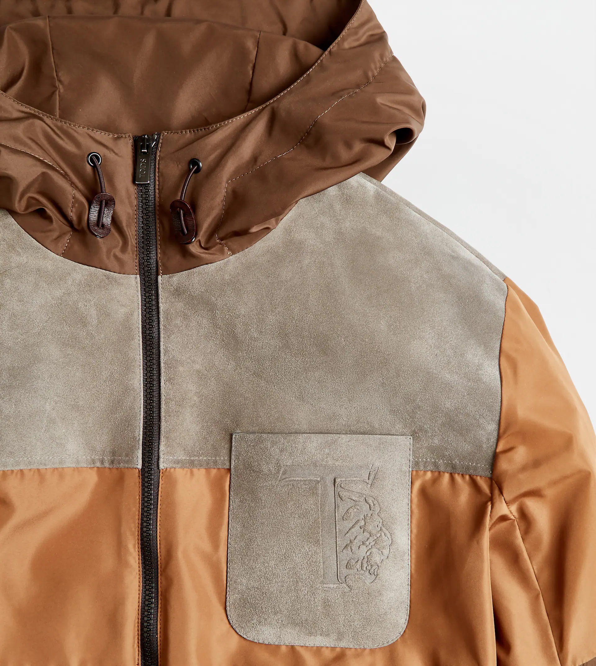 WINDBREAKER - BROWN, BEIGE, ORANGE - 6