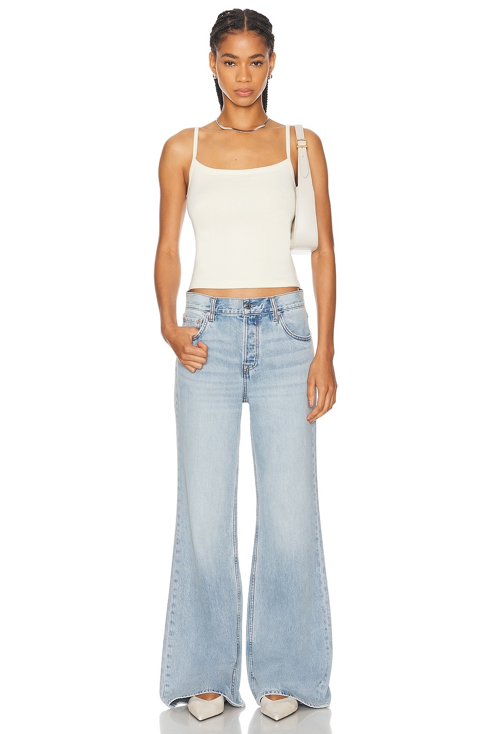 x Maggie MacDonald Jade Low Rise Relaxed Flare - 4