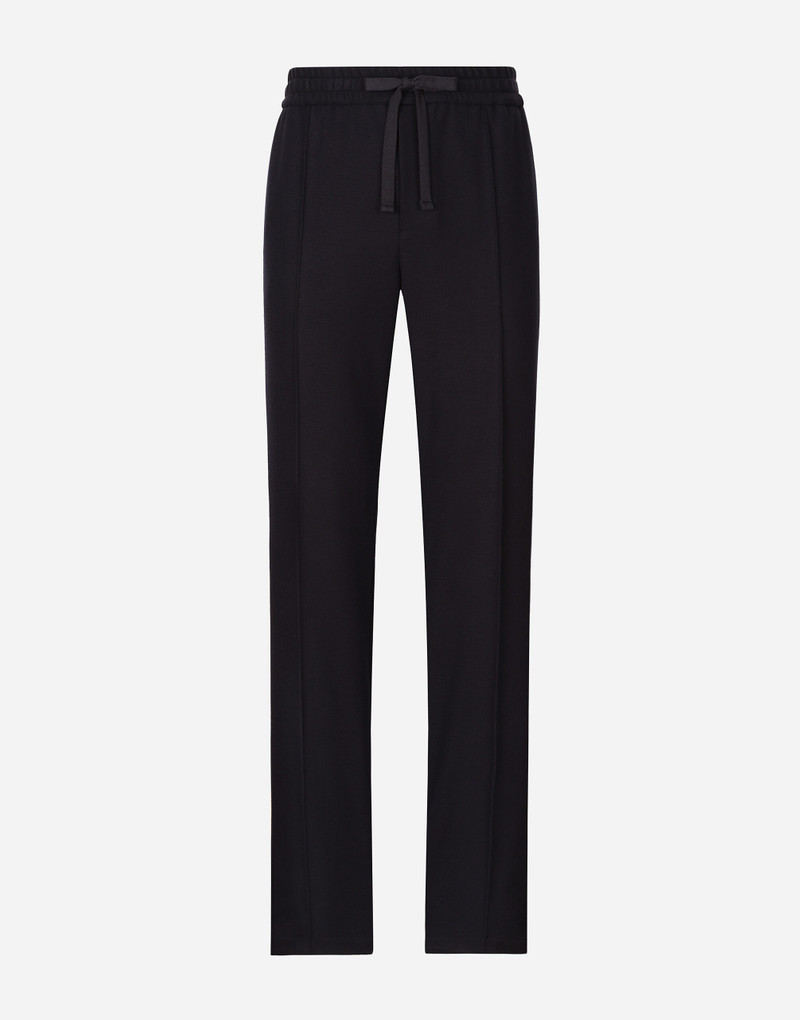 Stretch jersey jogging pants 1