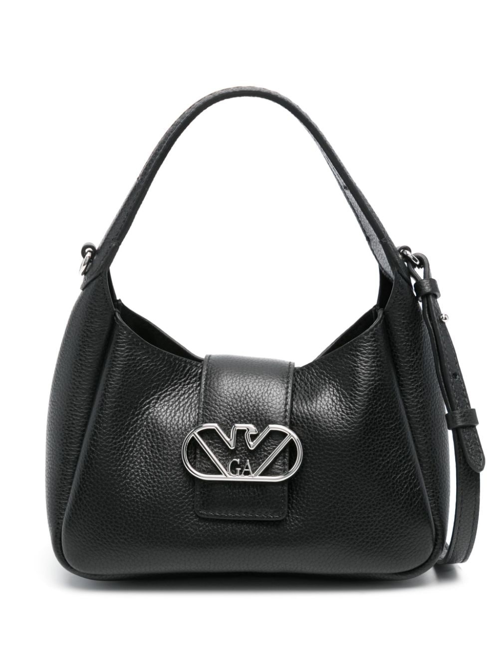 logo-plaque mini bag - 1