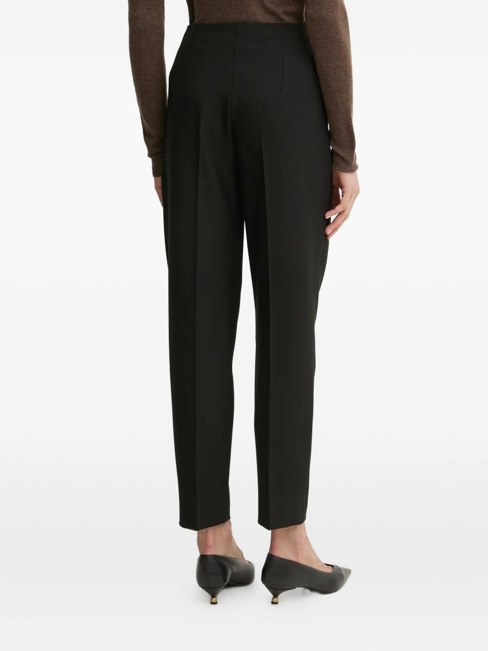 pleated-front trousers - 2