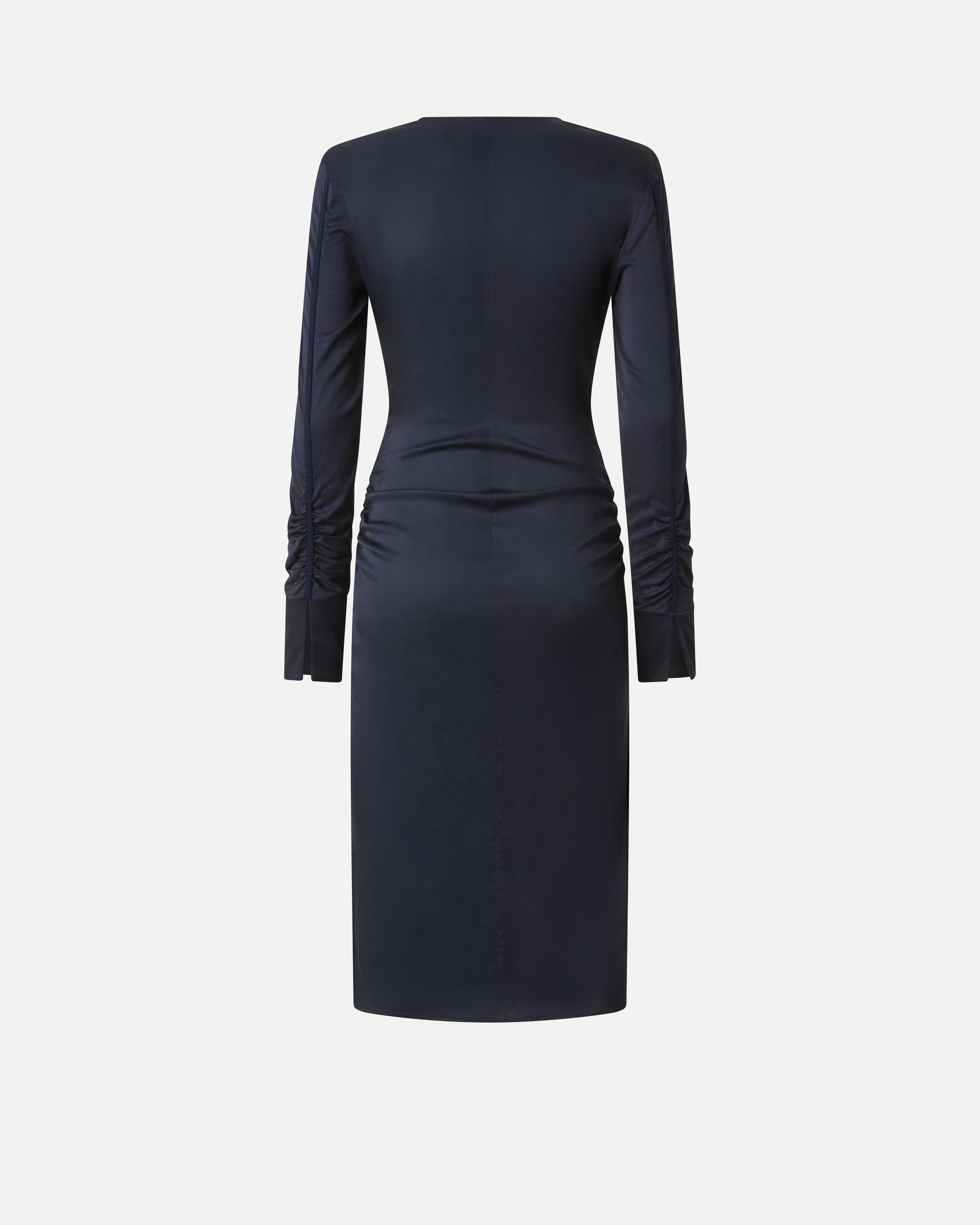 MIDI DRESS WITH METAL HOOKS - 6