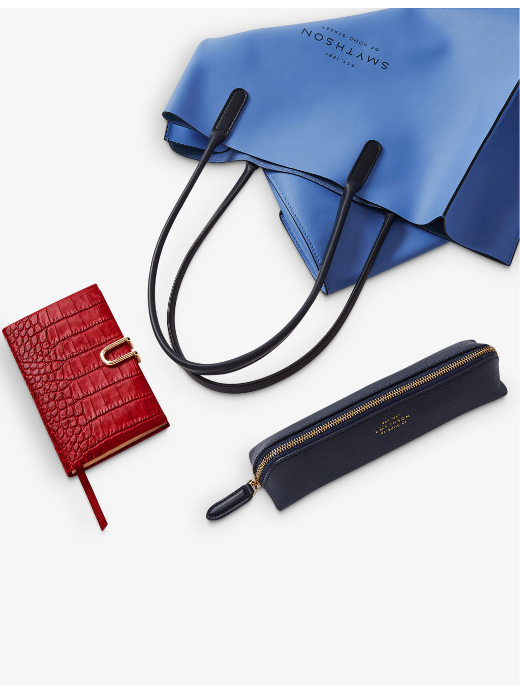 Kingly logo-embossed leather tote bag - 5