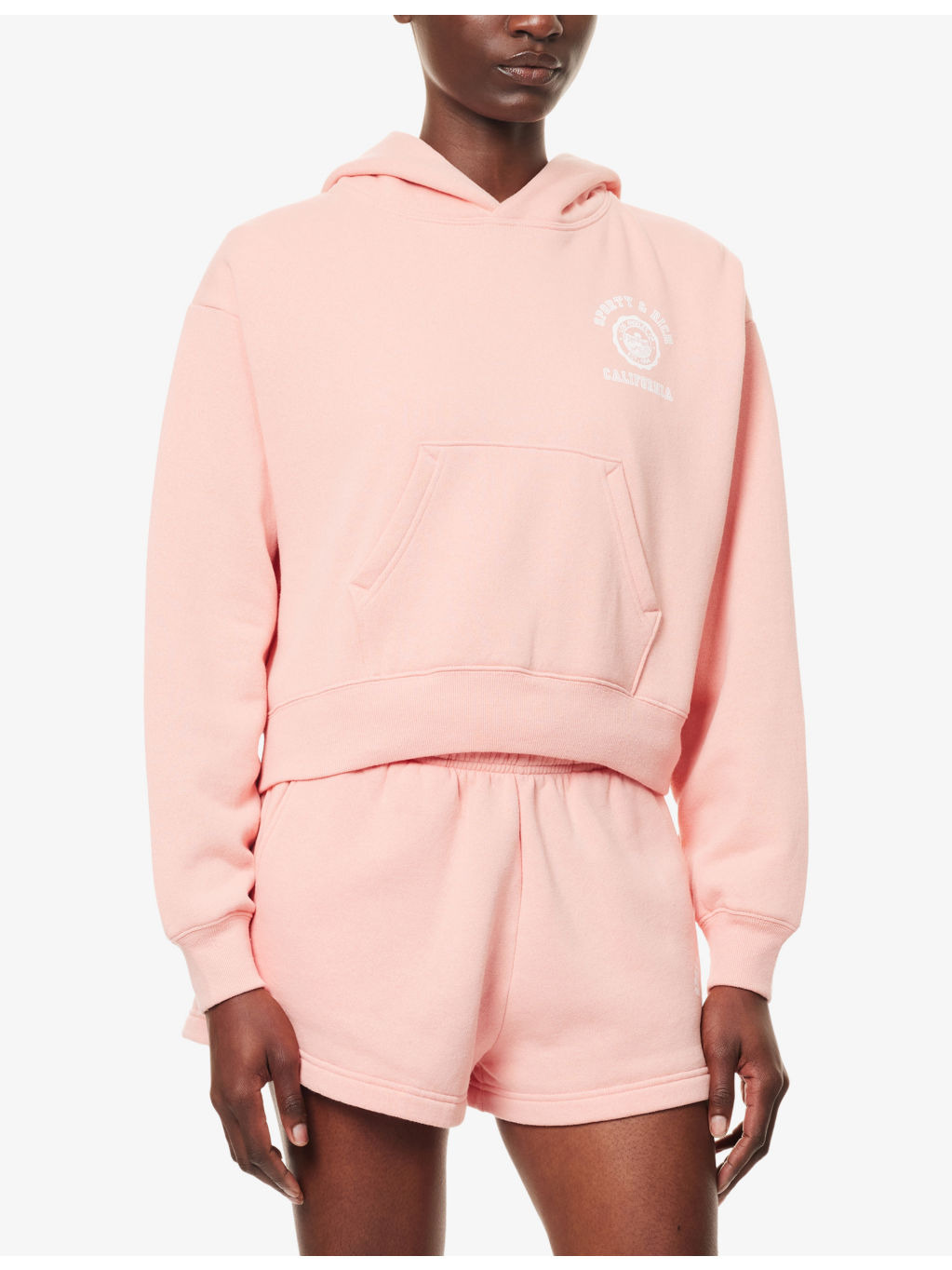 Boxy-Fit Lounge Cotton-Blend Hoody - 3