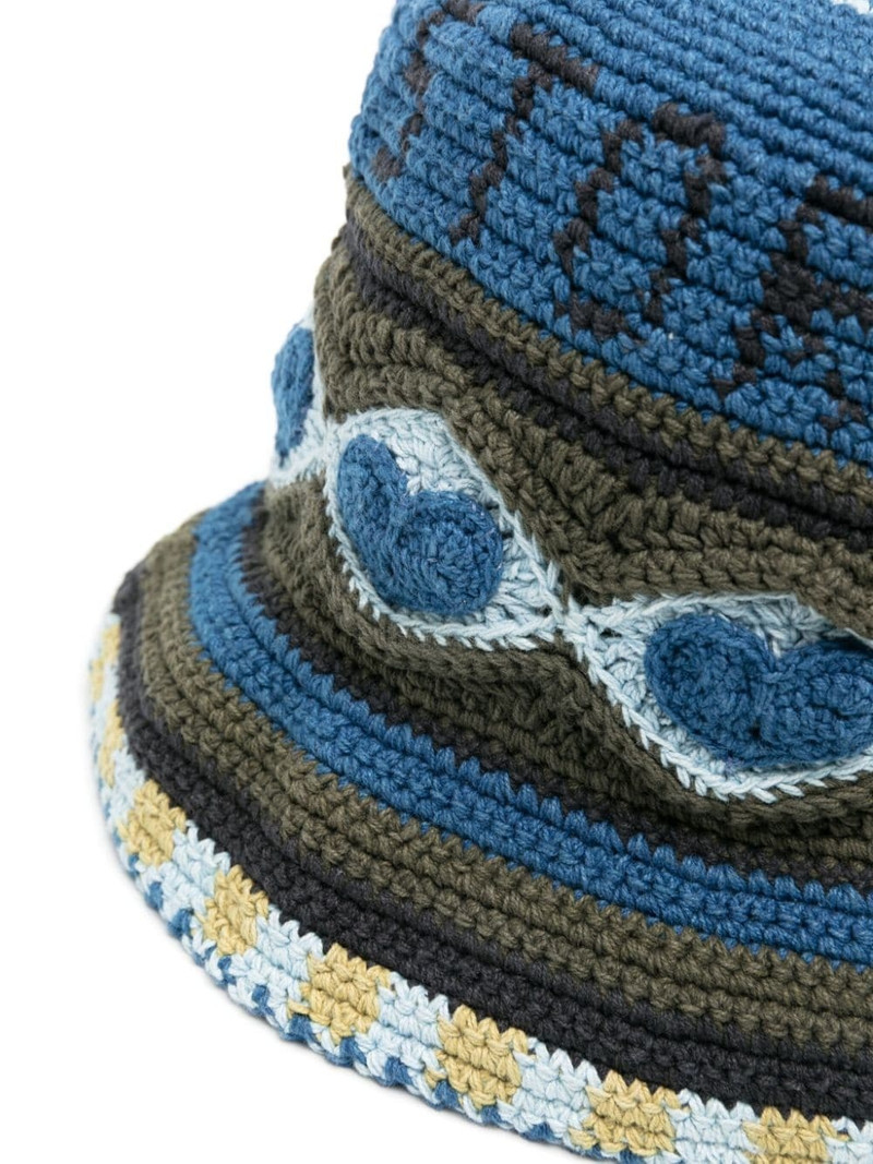 Story mfg. Brew crochet-knit bucket hat outlook