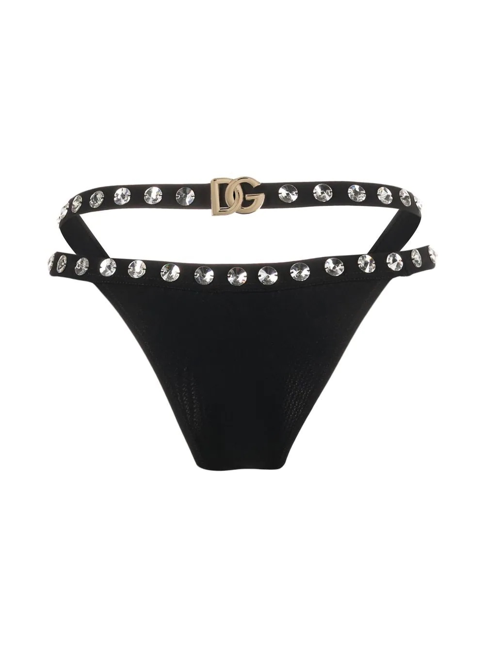 crystal-embellished bikini bottoms - 2