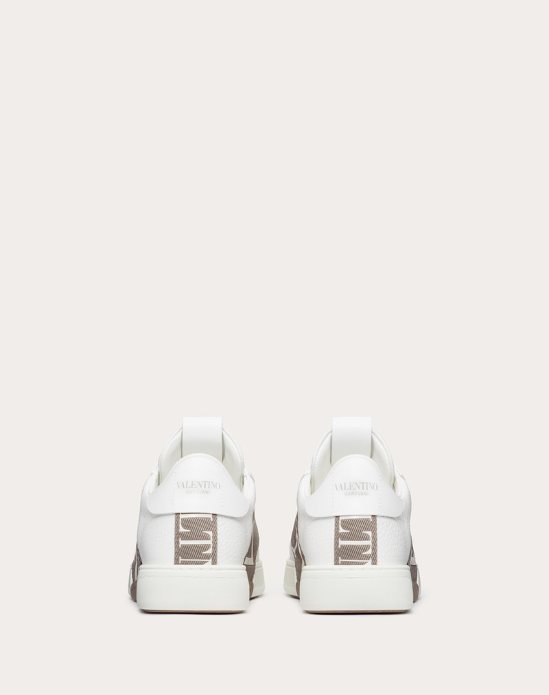 밴드를 가진 VL7N LOW-TOP CALFSKIN SNEAKER 3