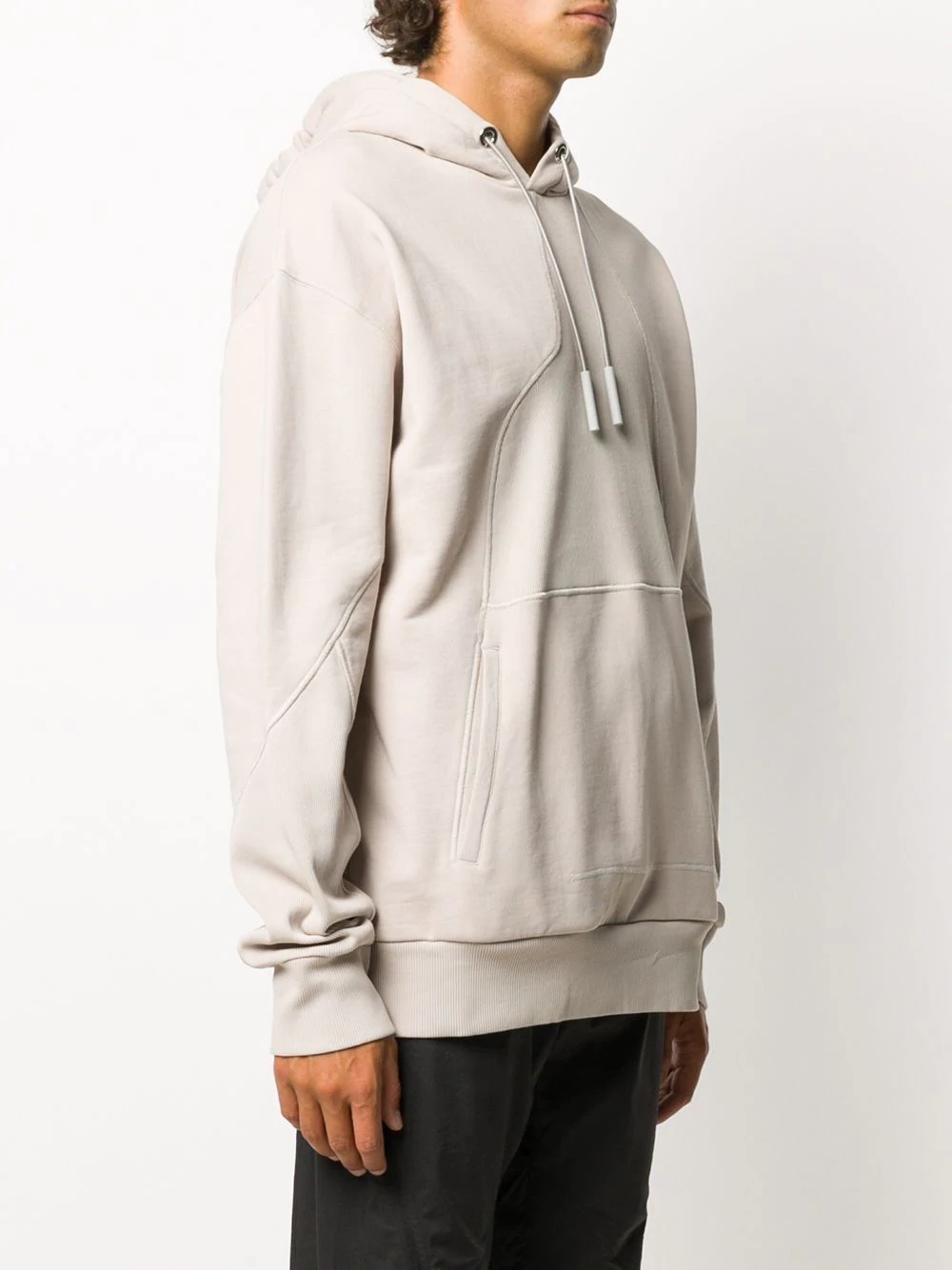 drawstring hood jumper - 3