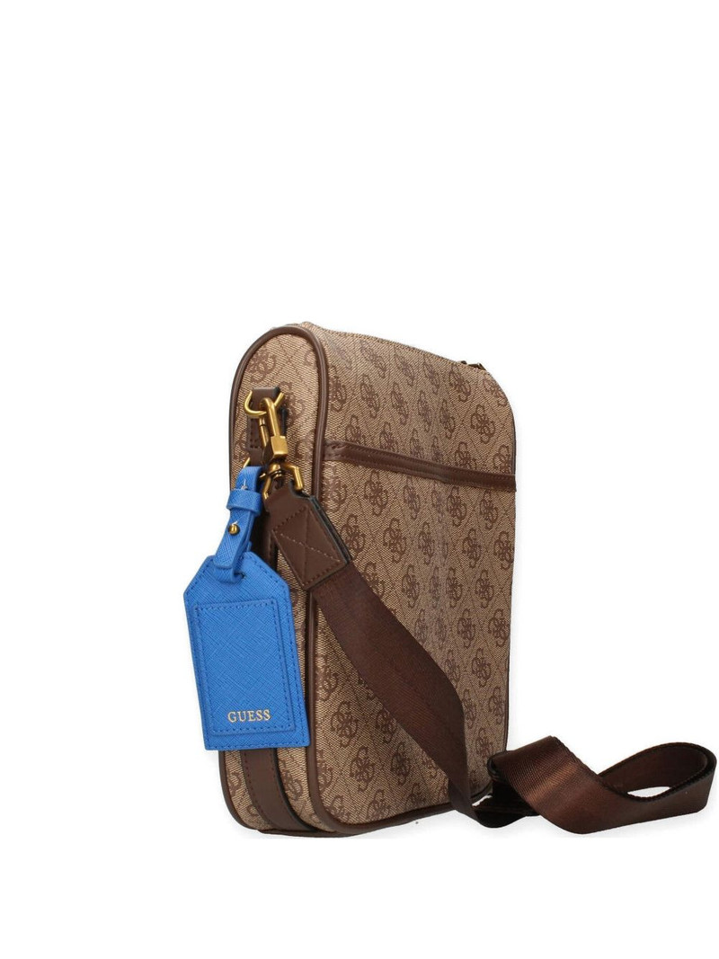 Milano 4G monogram-pattern logo-plaque messenger bag 5