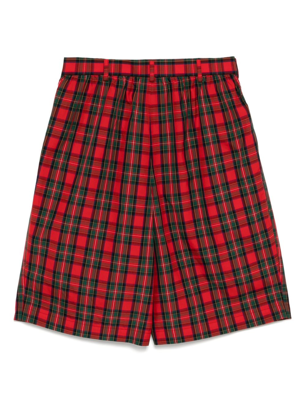 plaid shorts - 2