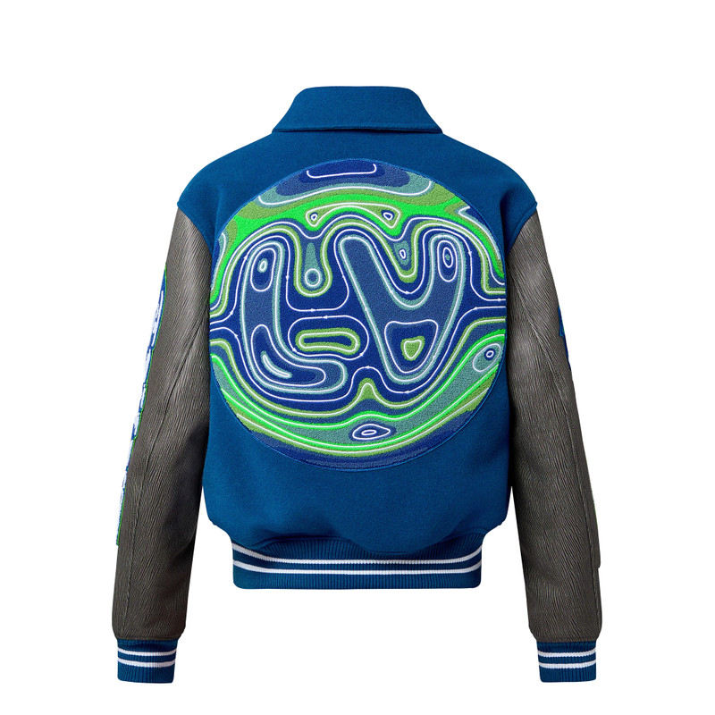 Embroidered Varsity Blouson 3