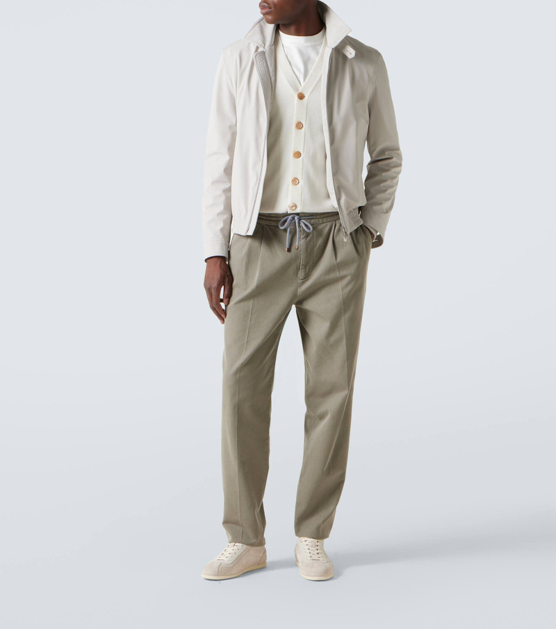 Brunello Cucinelli Cotton straight pants outlook