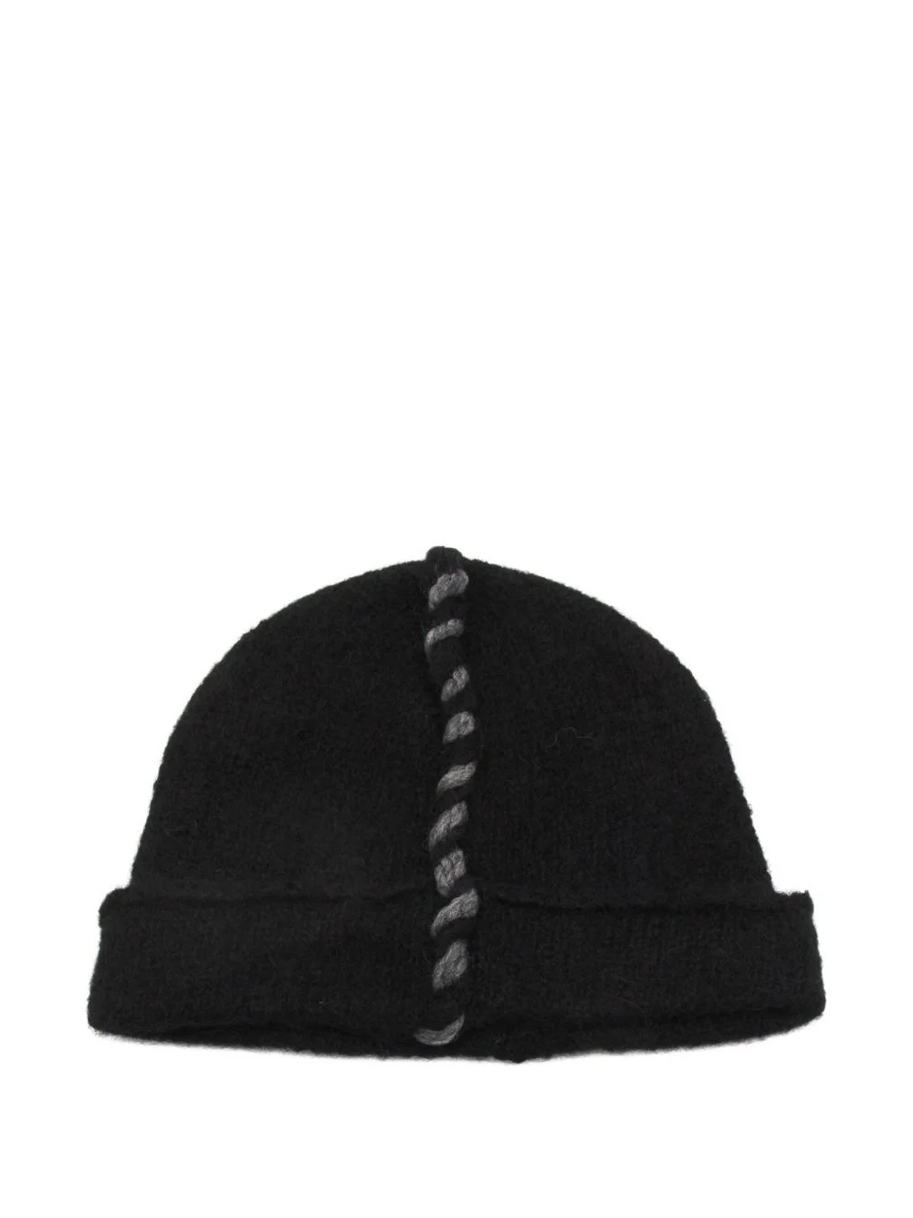 twisted-detail beanie - 1