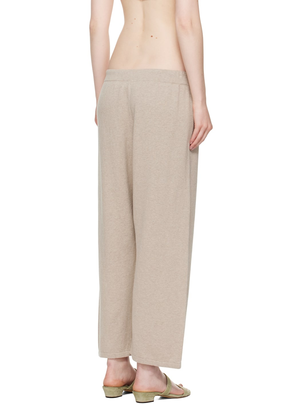 Taupe Capri Lounge Pants - 3