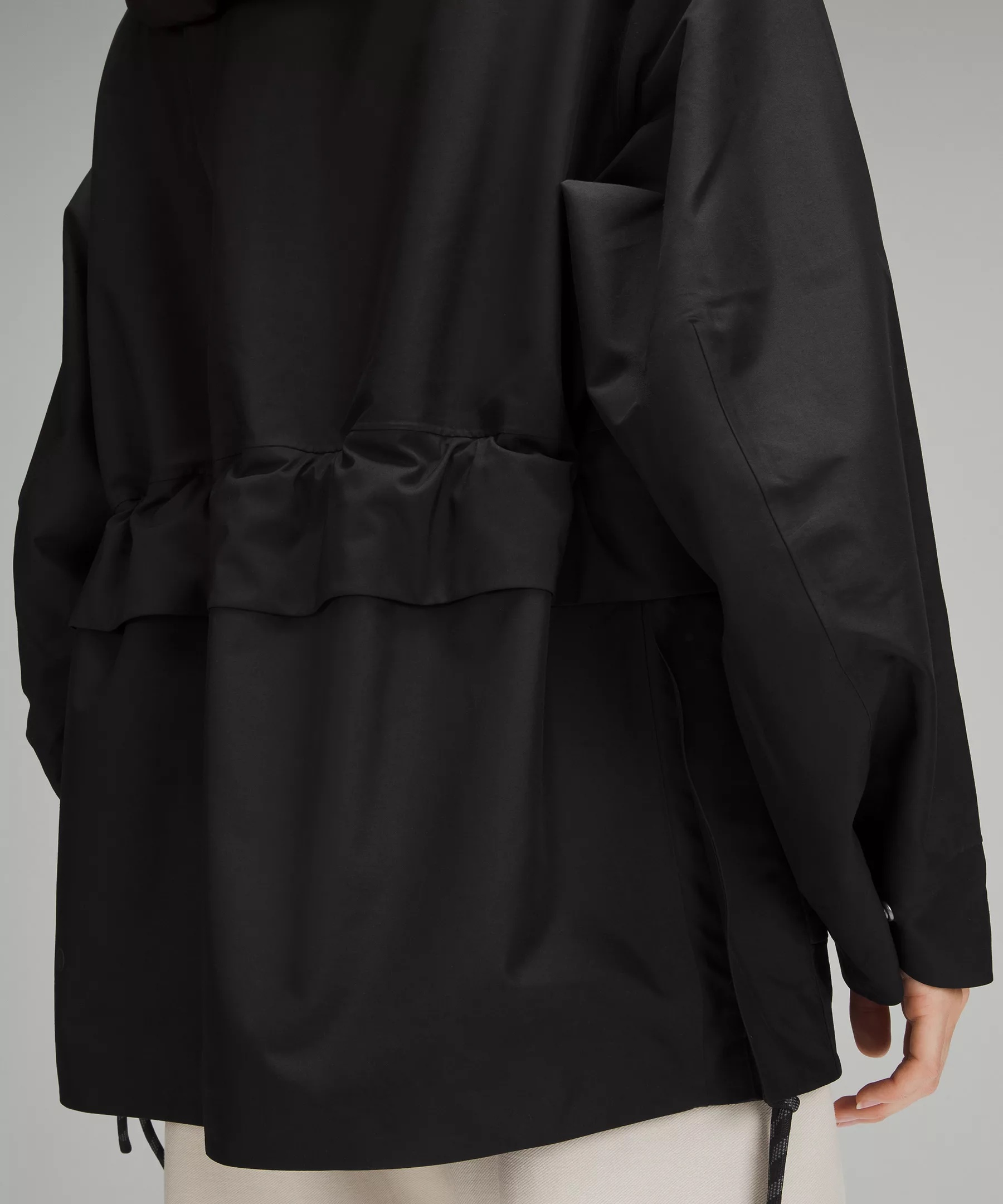 Oversized Hooded Rain Jacket - 10