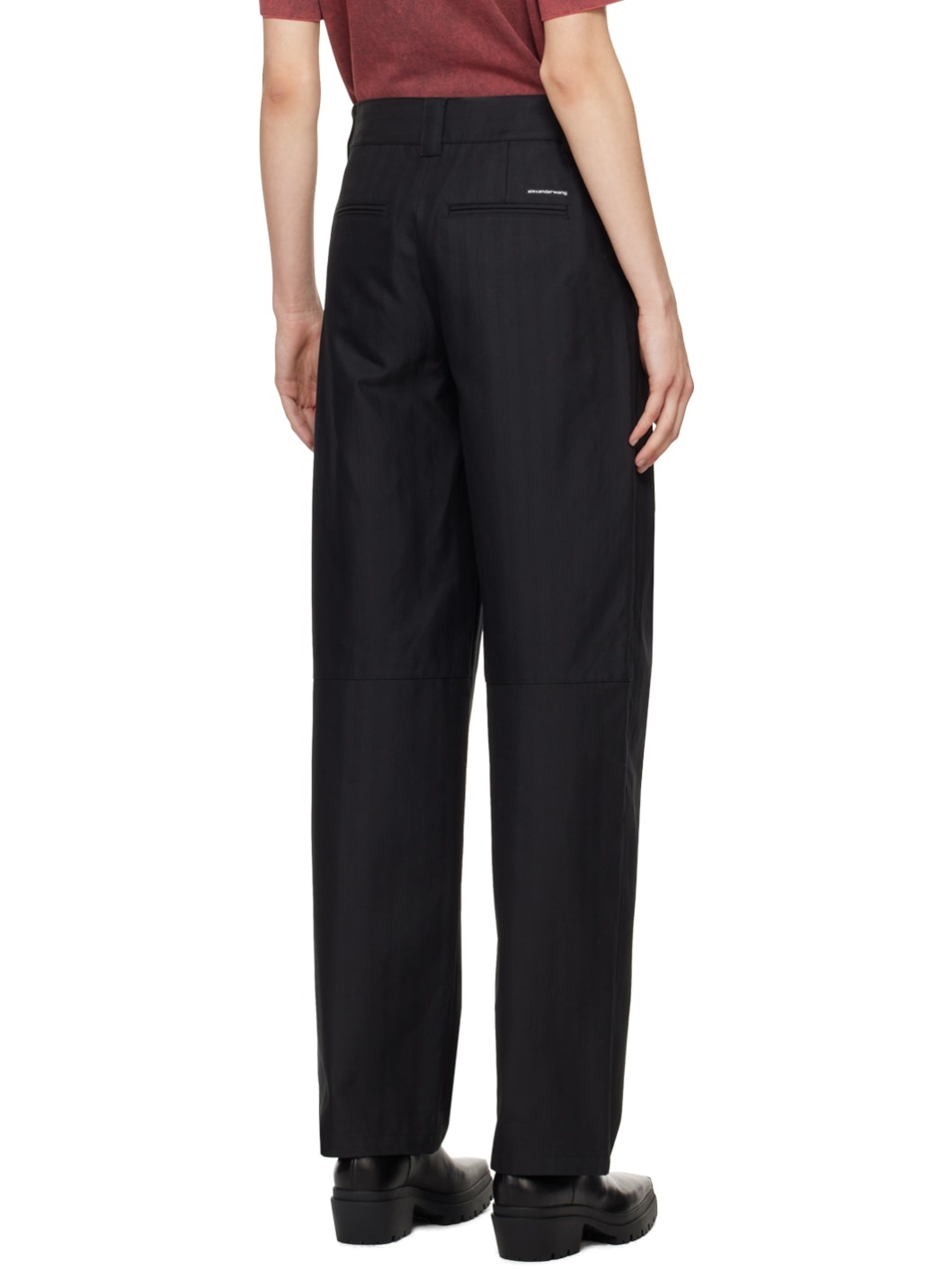 Black Tailored Trousers - 3