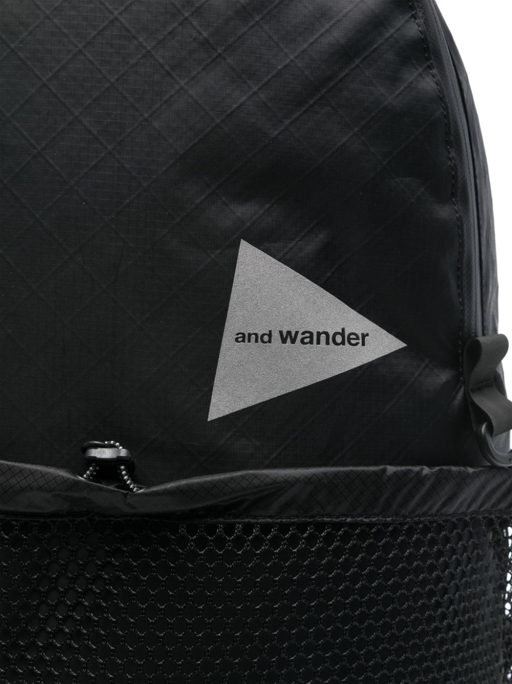 logo-print backpack - 3