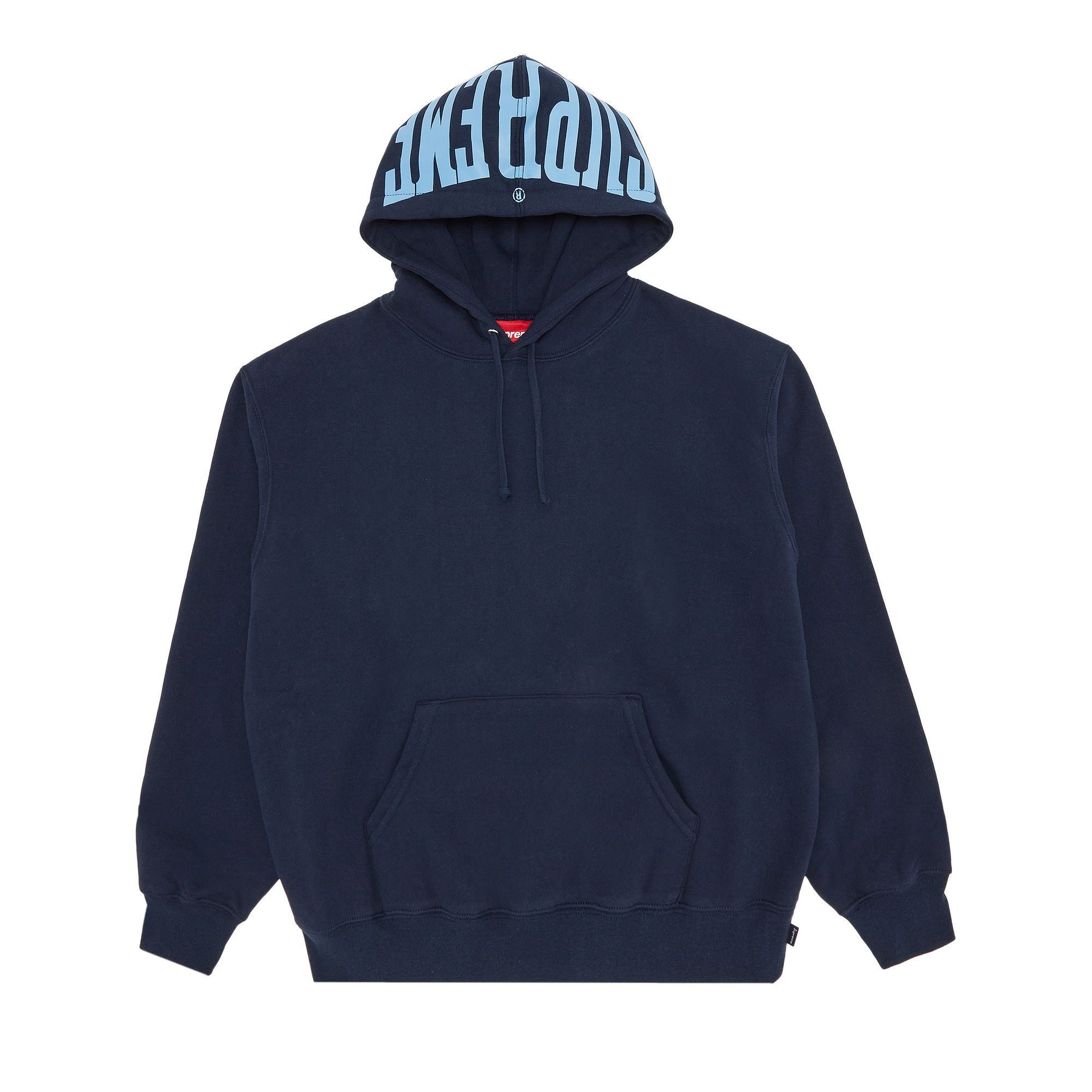 Supreme Warm Up Hooded Sweatshirt 'Navy' - 1