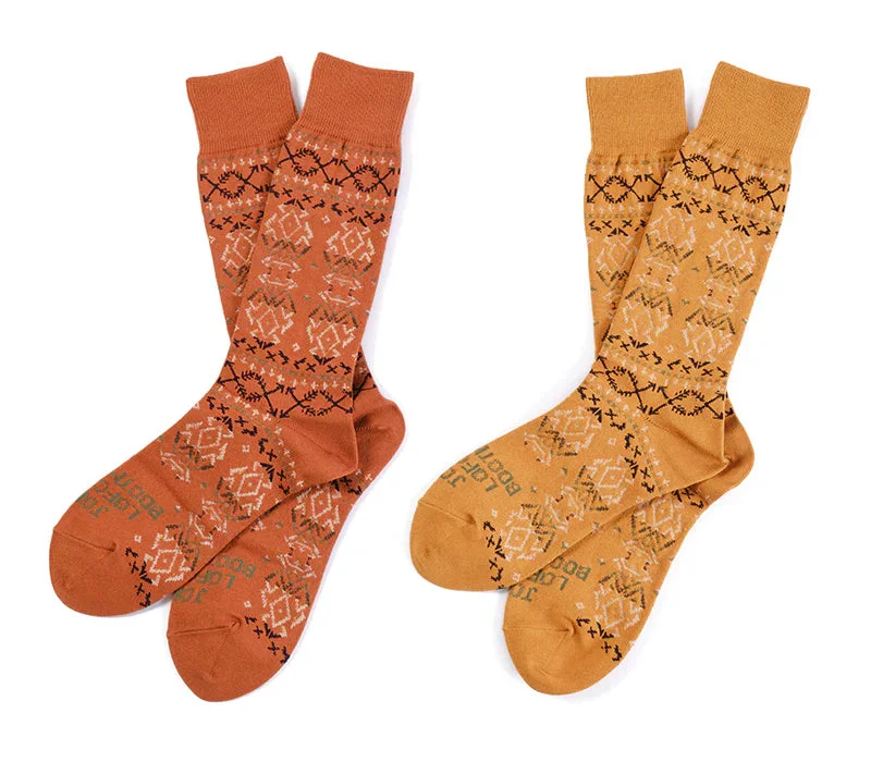 JOHN LOFGREN JLB 2-PACK SOCKS 10"- CROSSED ARROWS - 1