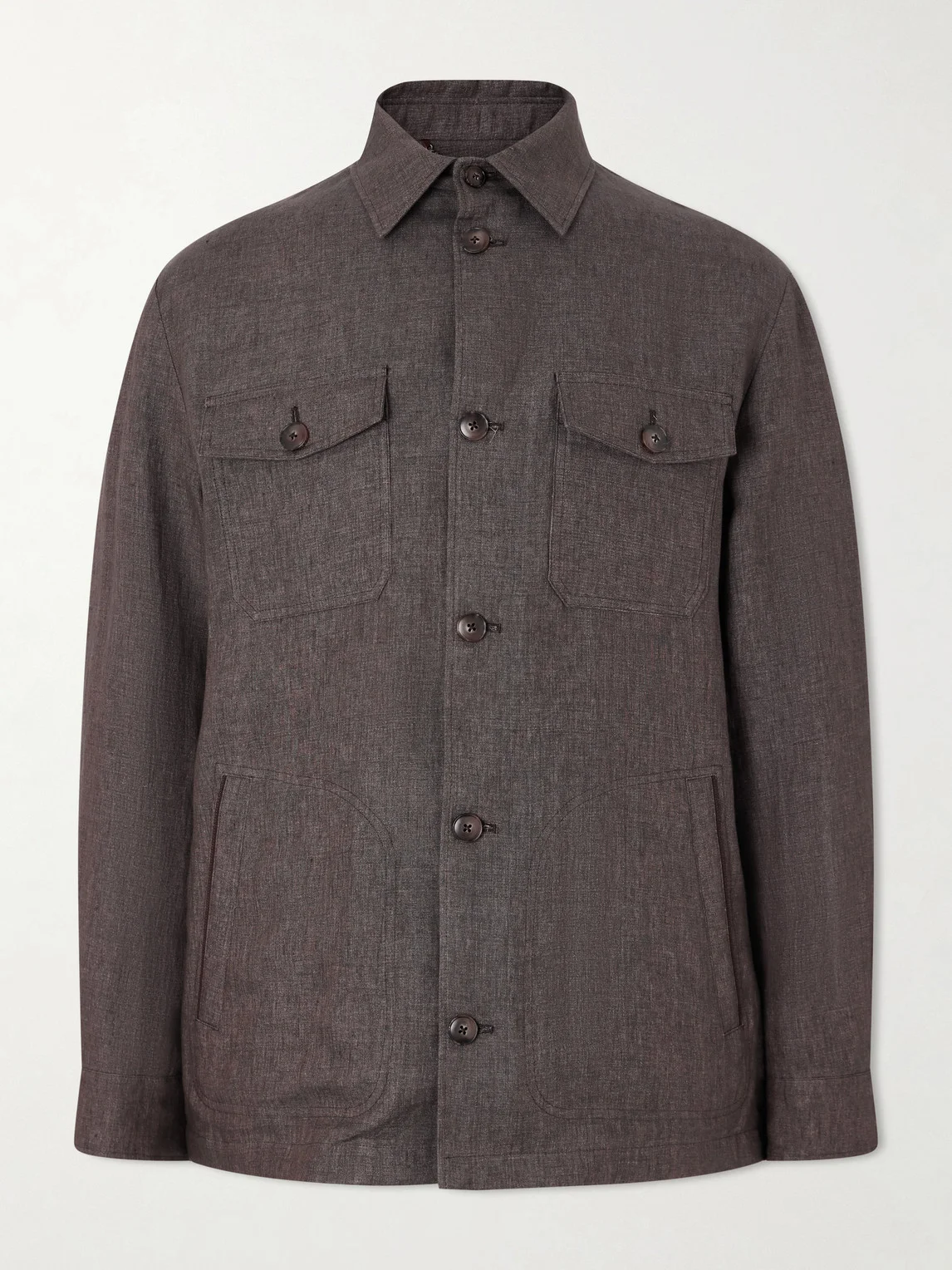 Linen Overshirt - 1