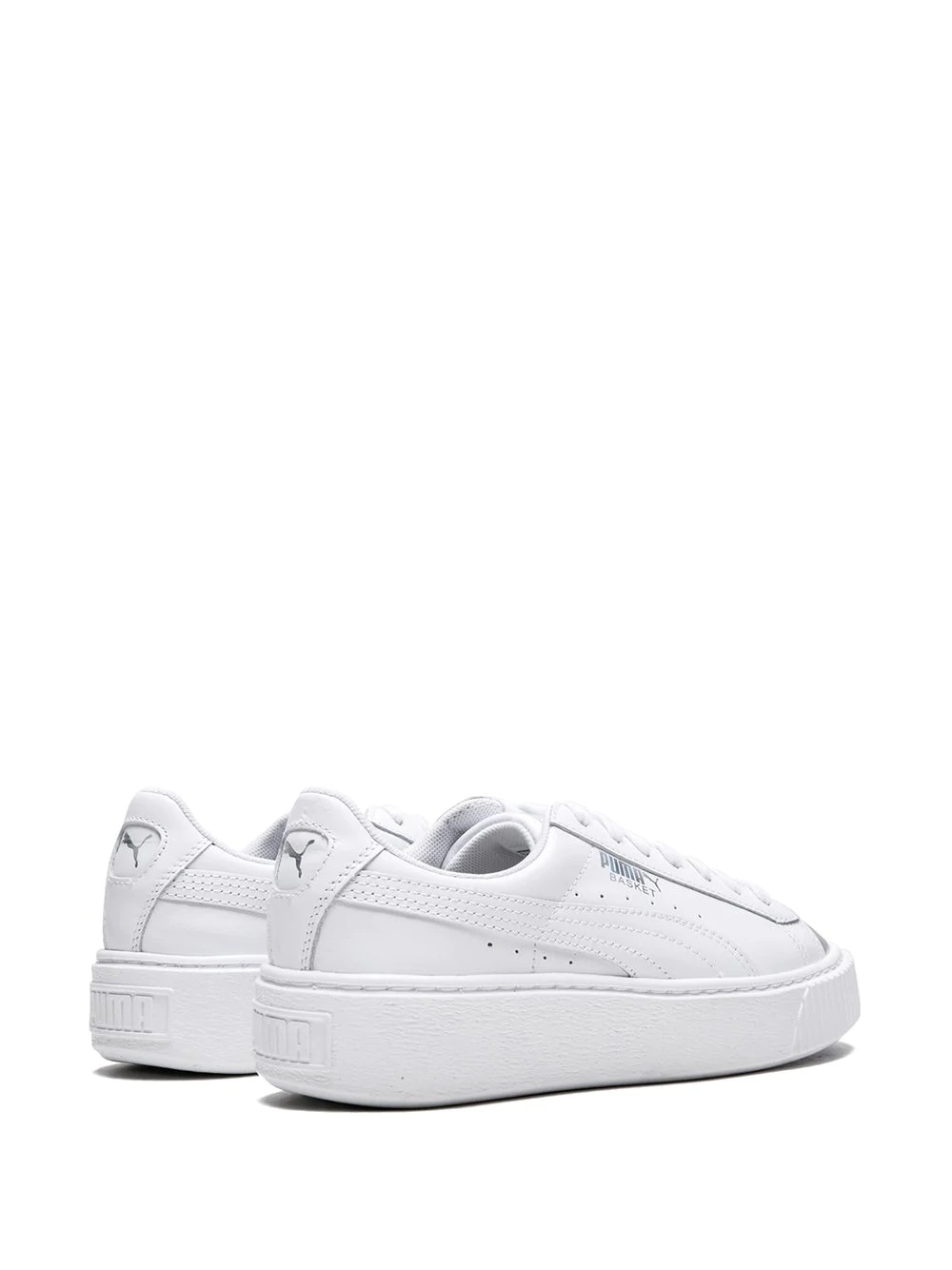 contrast toe cap sneakers - 3