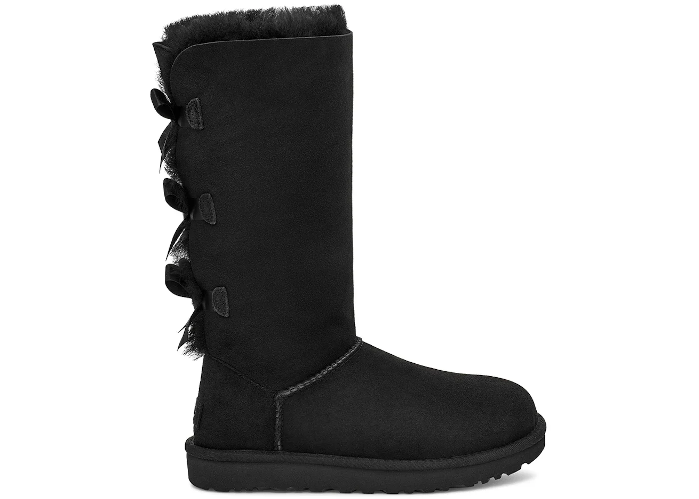 UGG Bailey Bow Tall II Boot Black (Women's) - 1