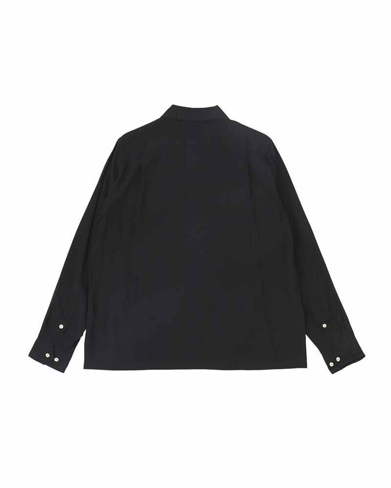 KEESEY SHIRT L/S BLACK - 2