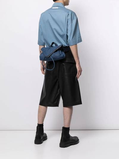 Bottega Veneta Beak washed denim bag outlook