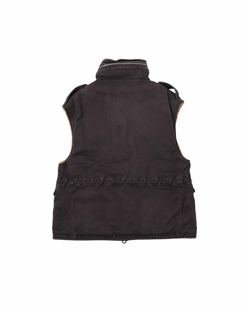 visvim BICKLE VEST BLACK outlook