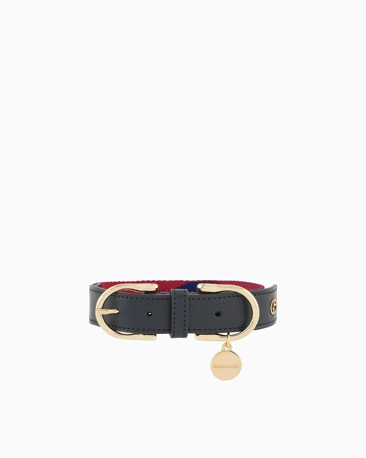 Poldo X Giorgio Armani leather collar - 1