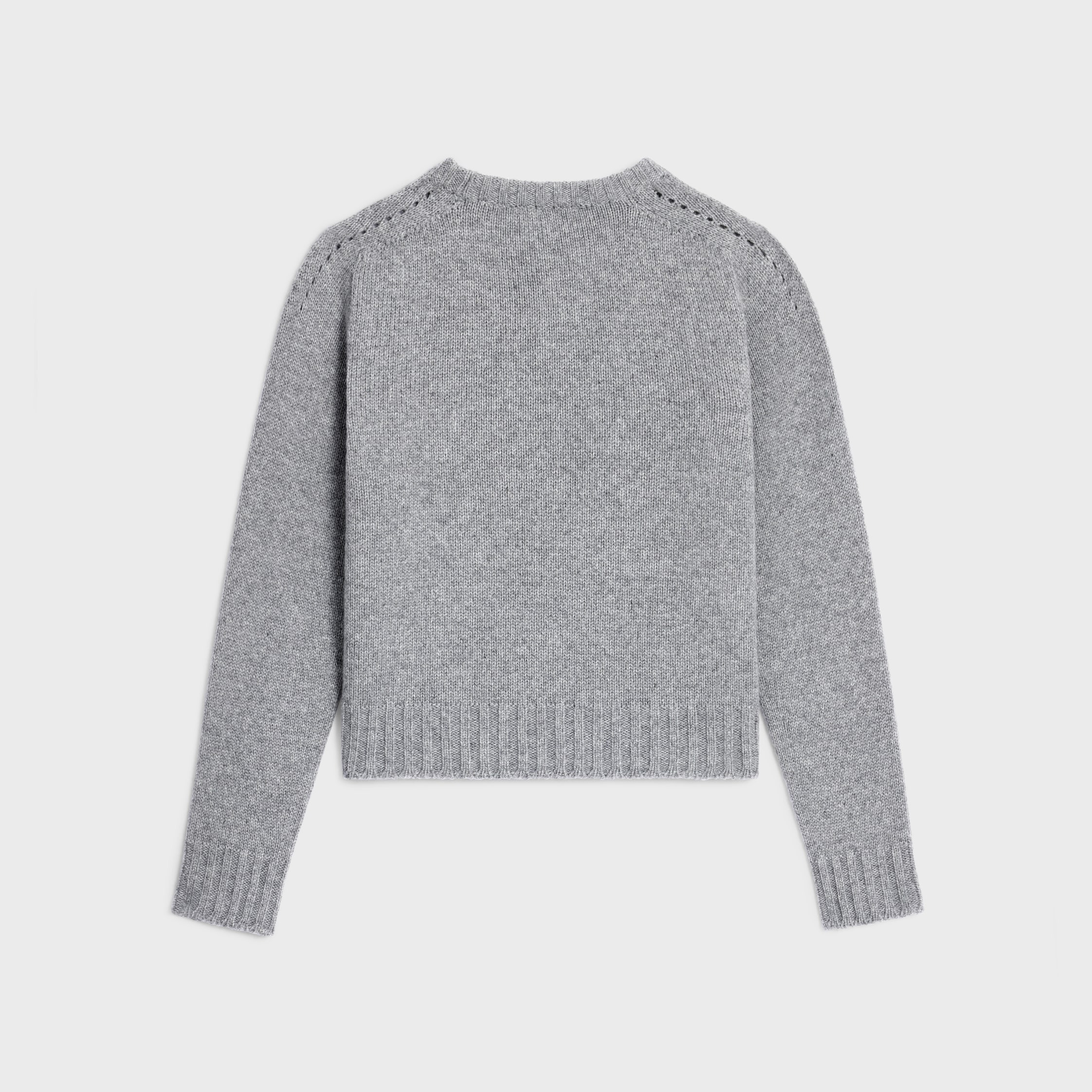 crewneck sweater IN seamless cashemire - 2