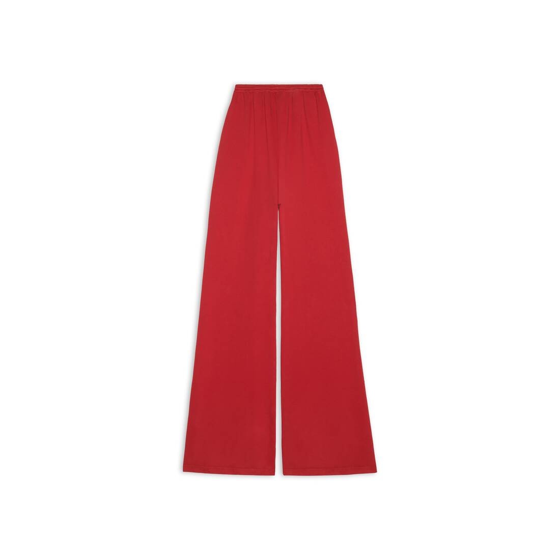 Women's Baggy Pants in Red - 5