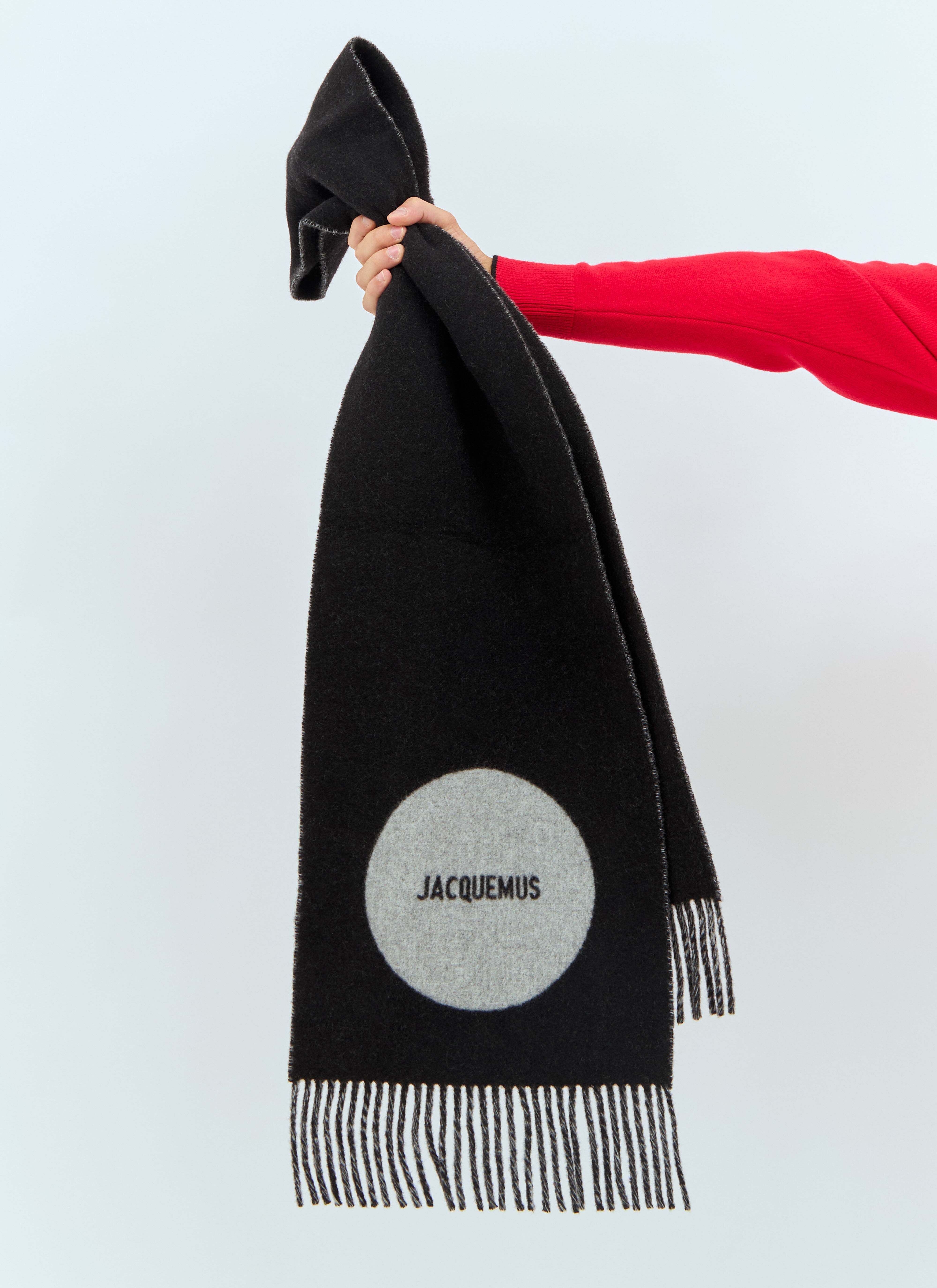 JACQUEMUS L'Echarpe Rond Carre Scarf | lncc | REVERSIBLE