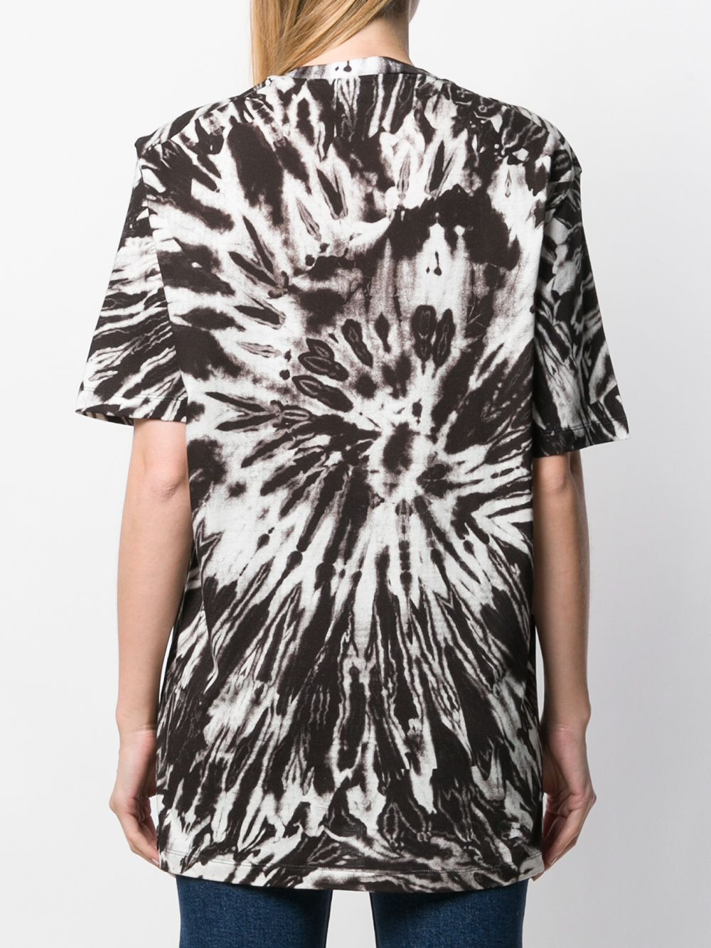 tie-dye print T-shirt - 4