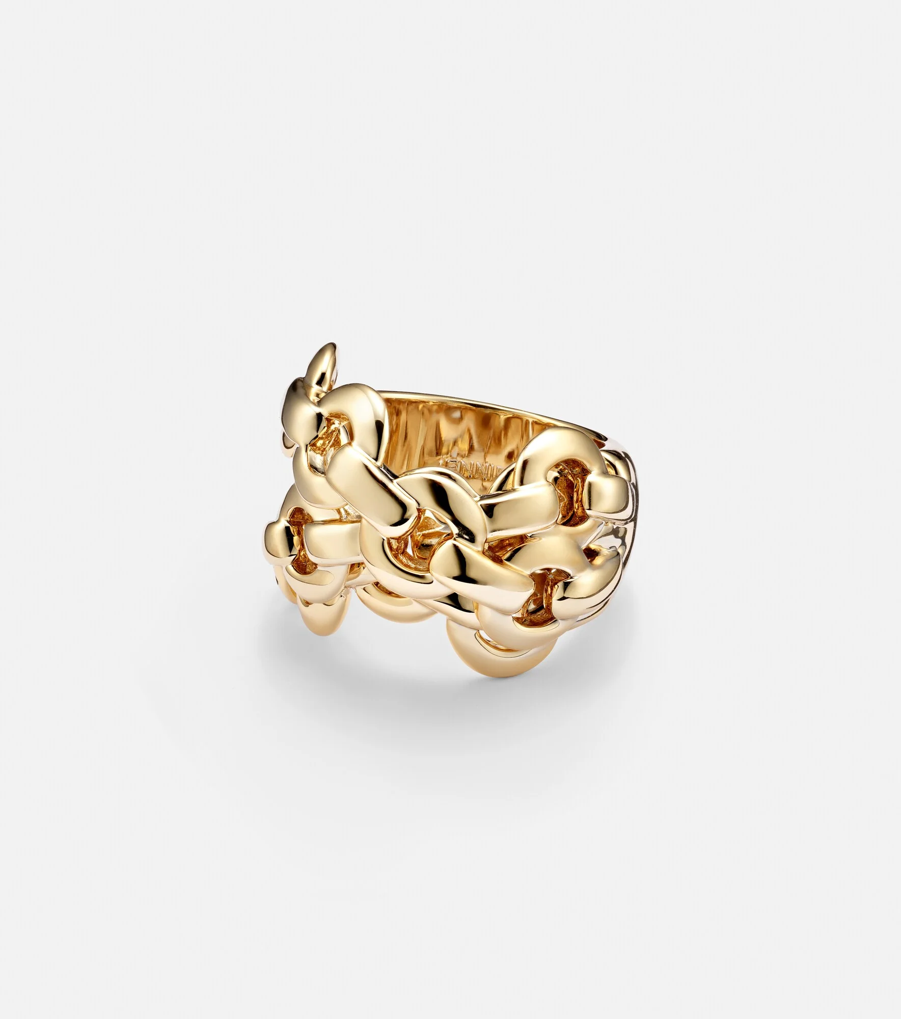 14kt gold-plated ring - 1
