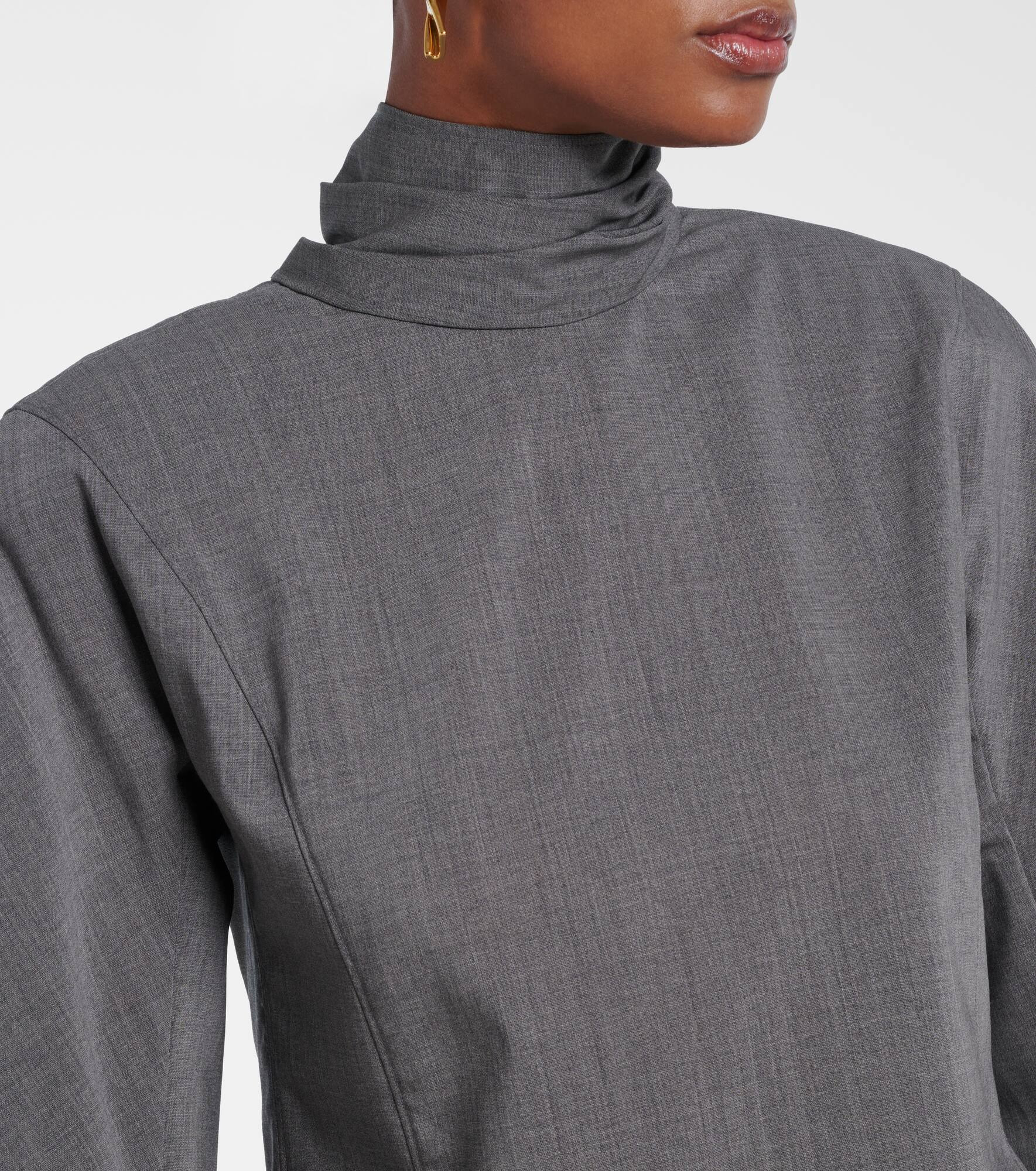 Wool blouse - 4