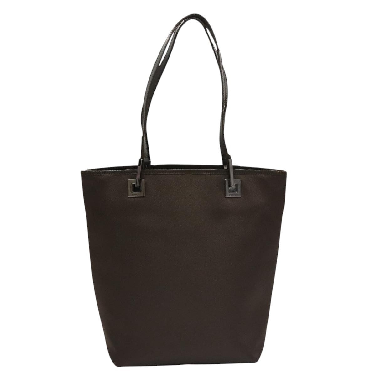 GUCCI Tote Bag Satin Brown 002 002 - 2